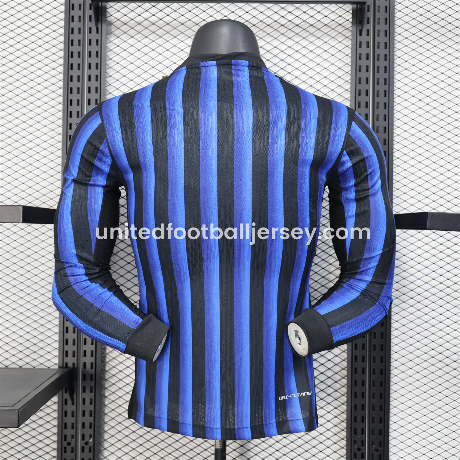 unitedfutballjersey-Inter Milan 25-26 Home Long Sleeve Jersey - Player Version