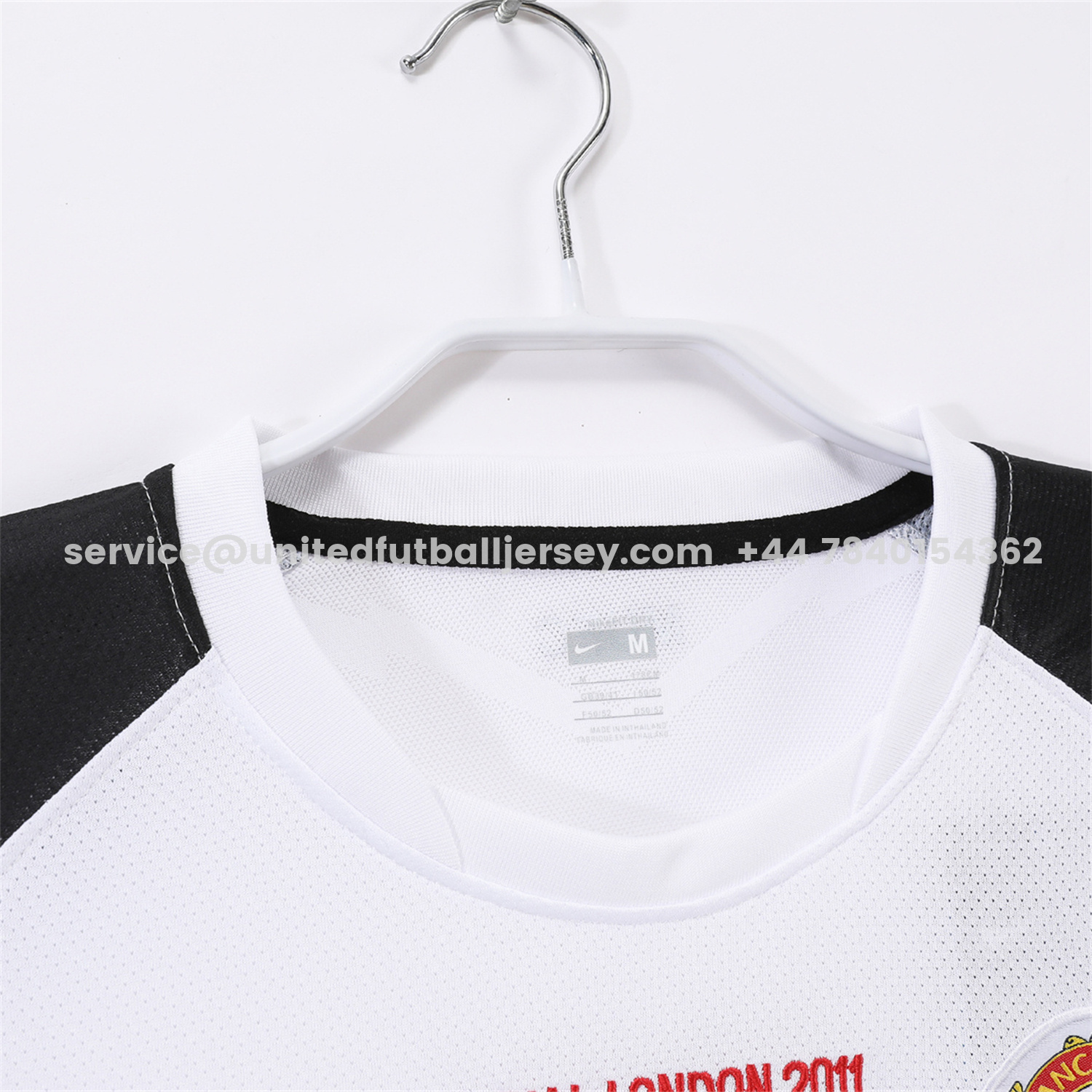 unitedfutballjersey-Retro Manchester United 10-11 Away Long Sleeves Jersey - Champions League Final Version
