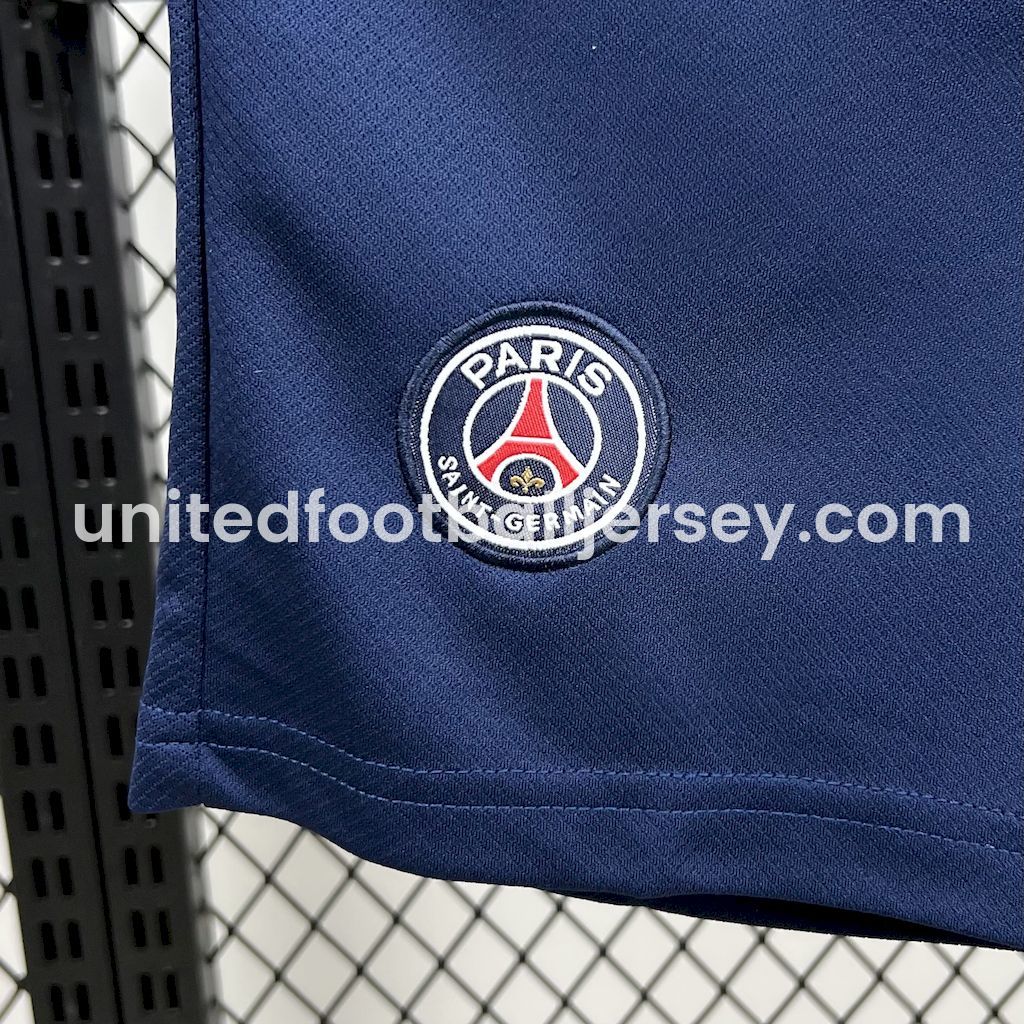 unitedfutballjersey-Paris Saint-Germain PSG 25-26 Home Kids Kit