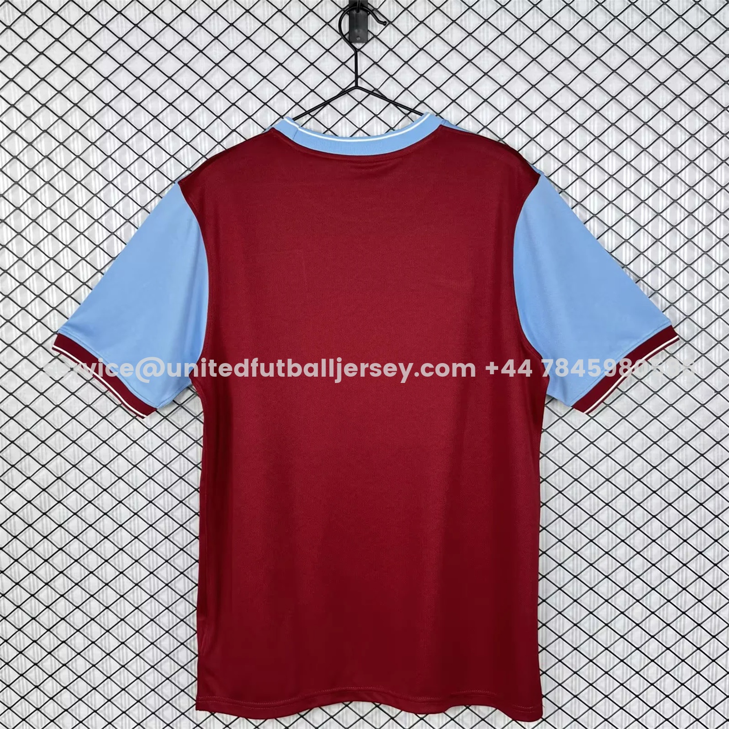 unitedfutballjersey-Retro Aston Villa 2009-10 Home Jersey