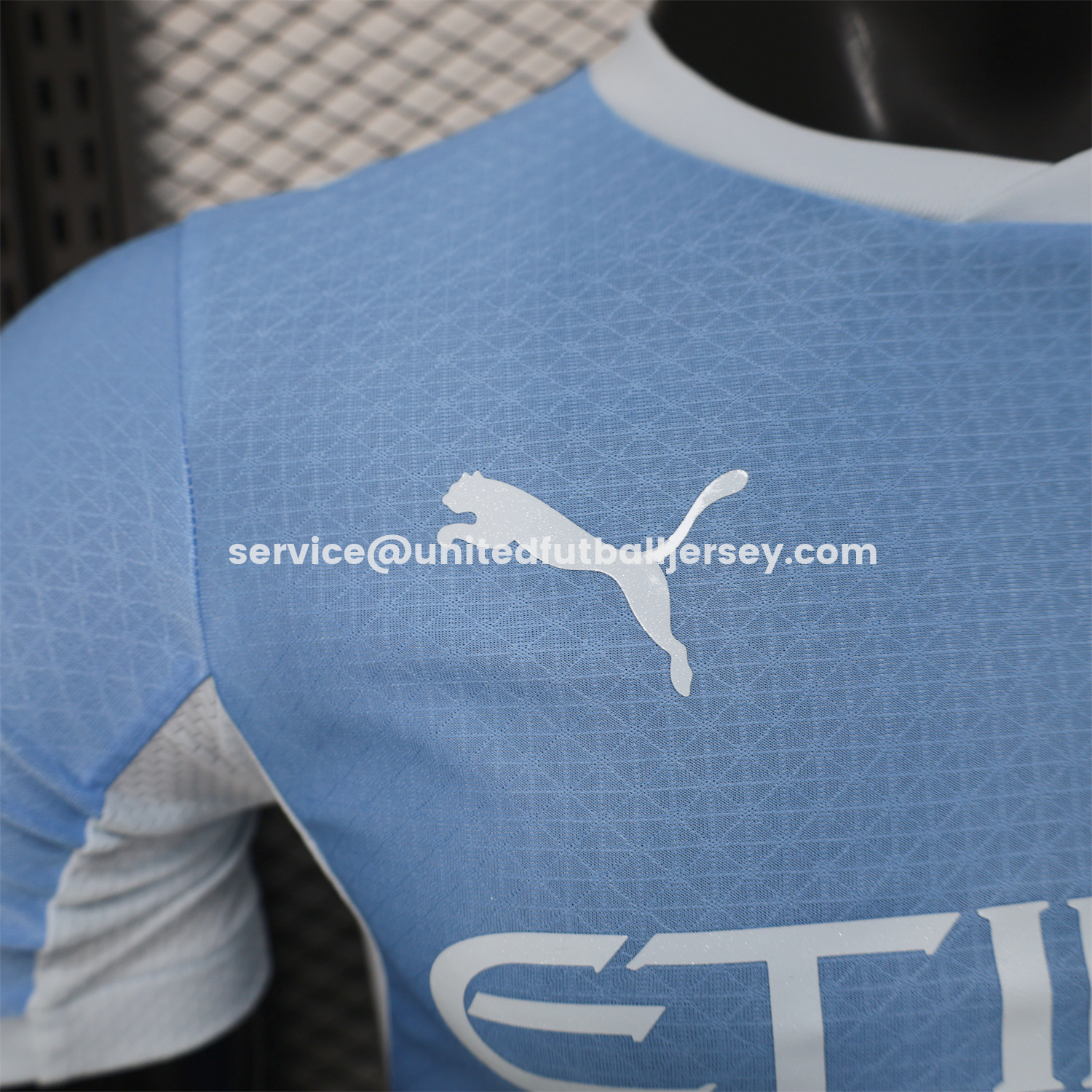 unitedfutballjersey-Manchester City 26-27 Home Jersey - Player Version