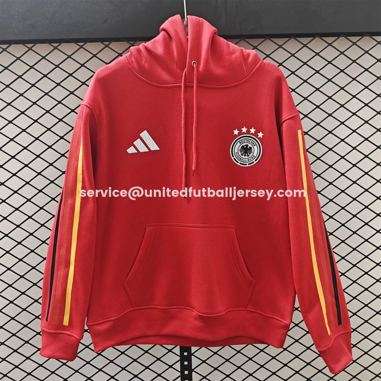 unitedfutballjersey-Germany 2026 Home Unisex Pullover Hoodie