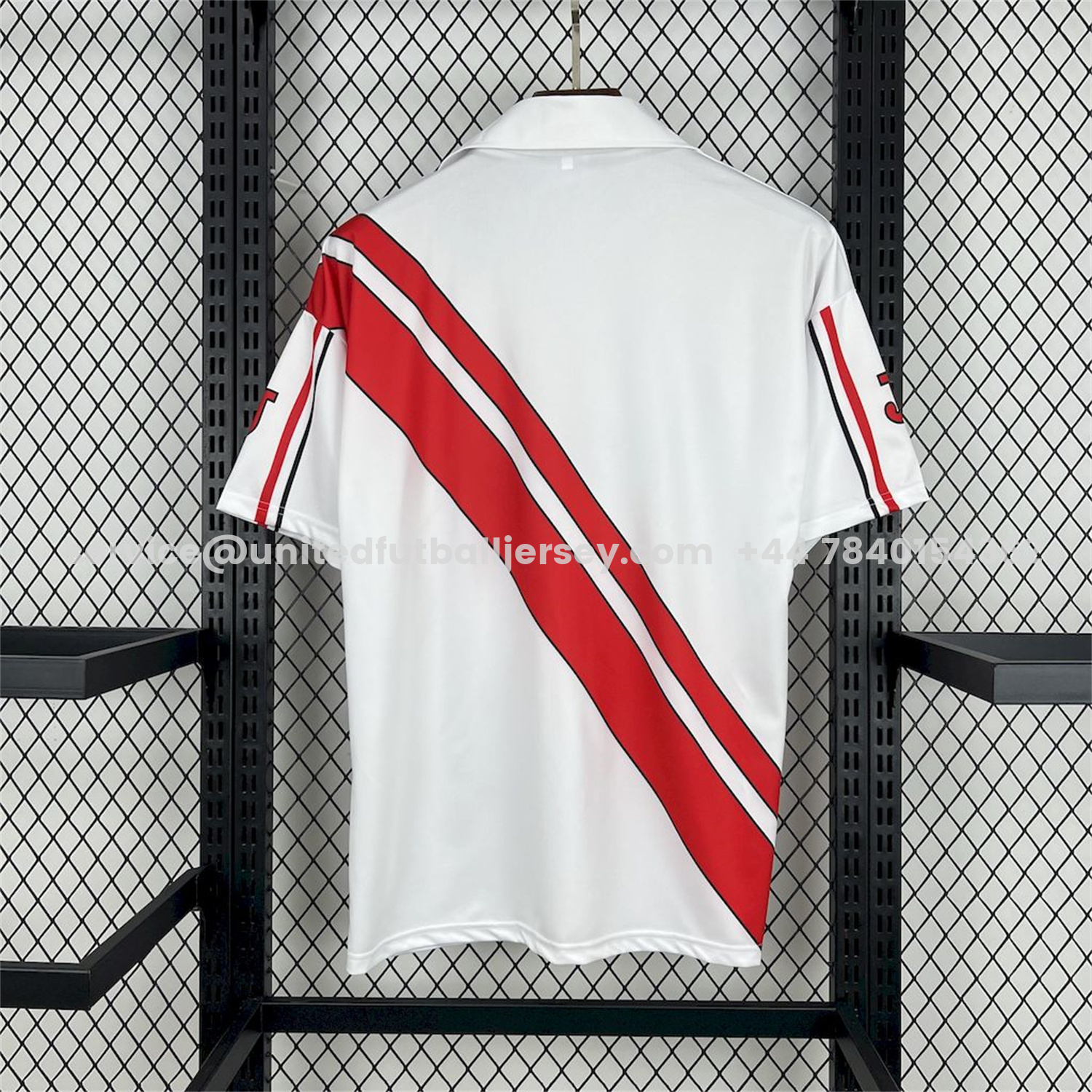 unitedfutballjersey-Retro Rayo Vallecano 1997-98 Home Jersey