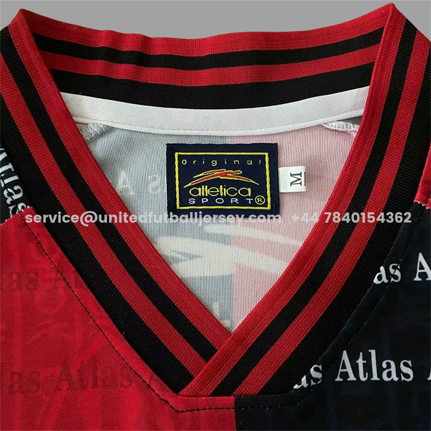 unitedfutballjersey-Retro Atlas FC 1997-98 Home Jersey