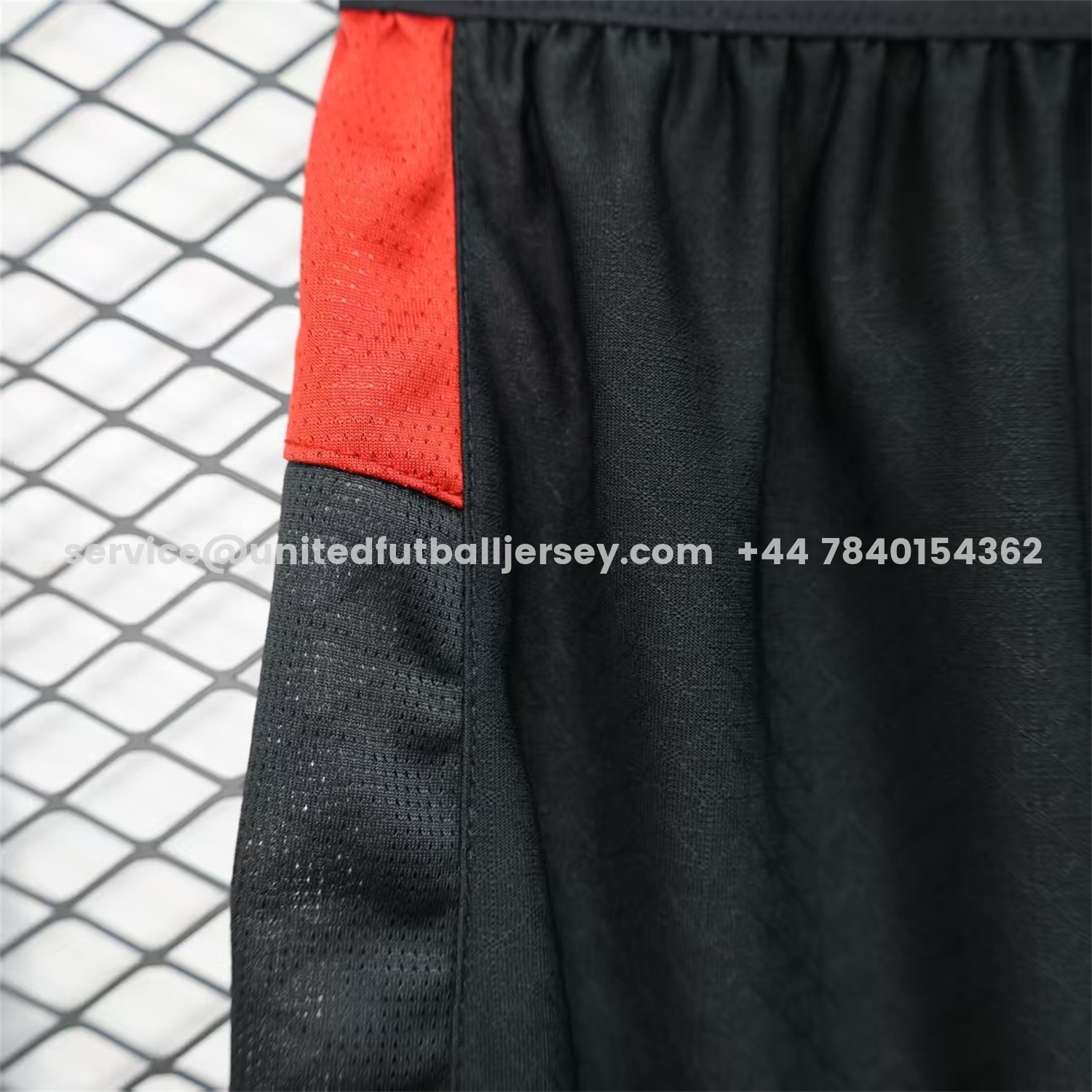 unitedfutballjersey-AC Milan 25-26 Home Black Shorts - Player Version