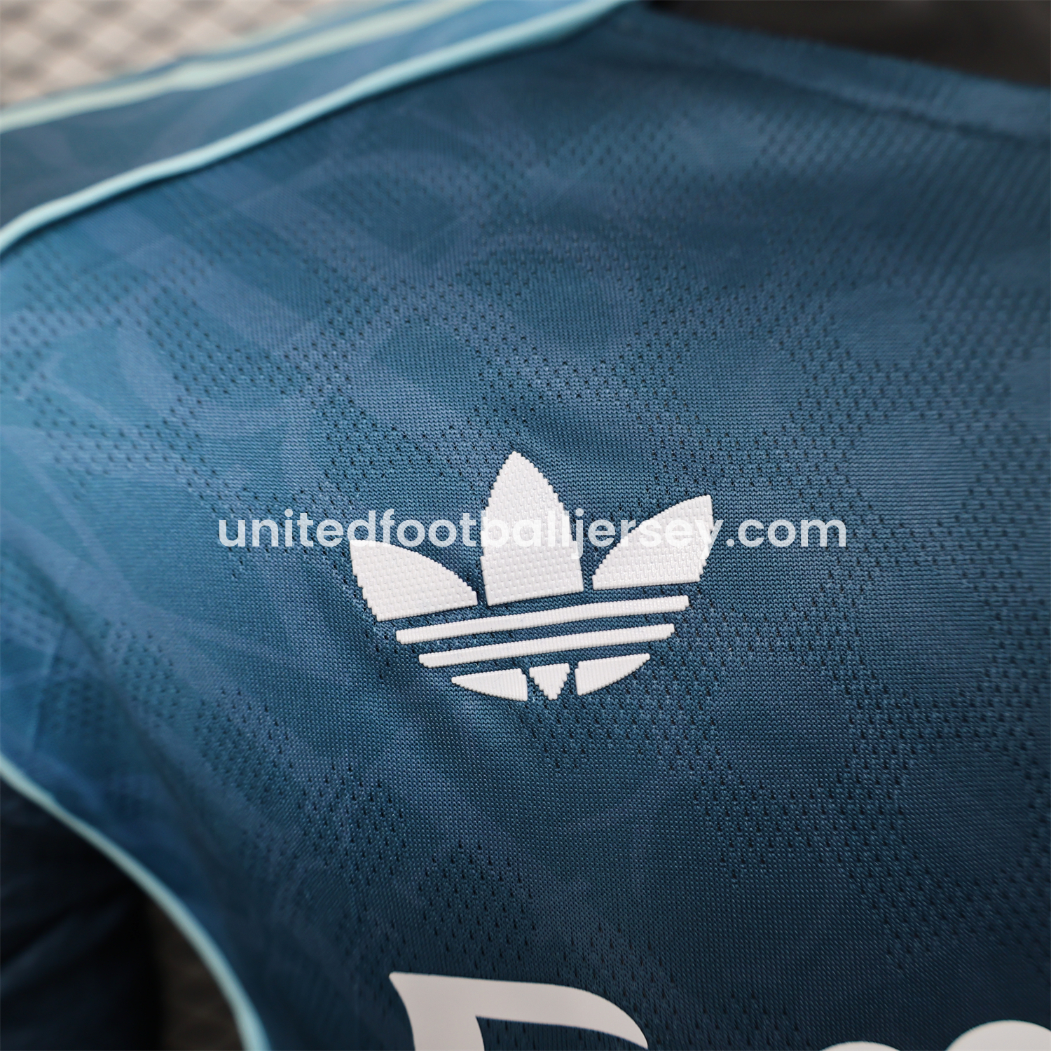 unitedfutballjersey-Real Madrid 25-26 Blue Gradient Jersey with RMFC Pattern - Player Version