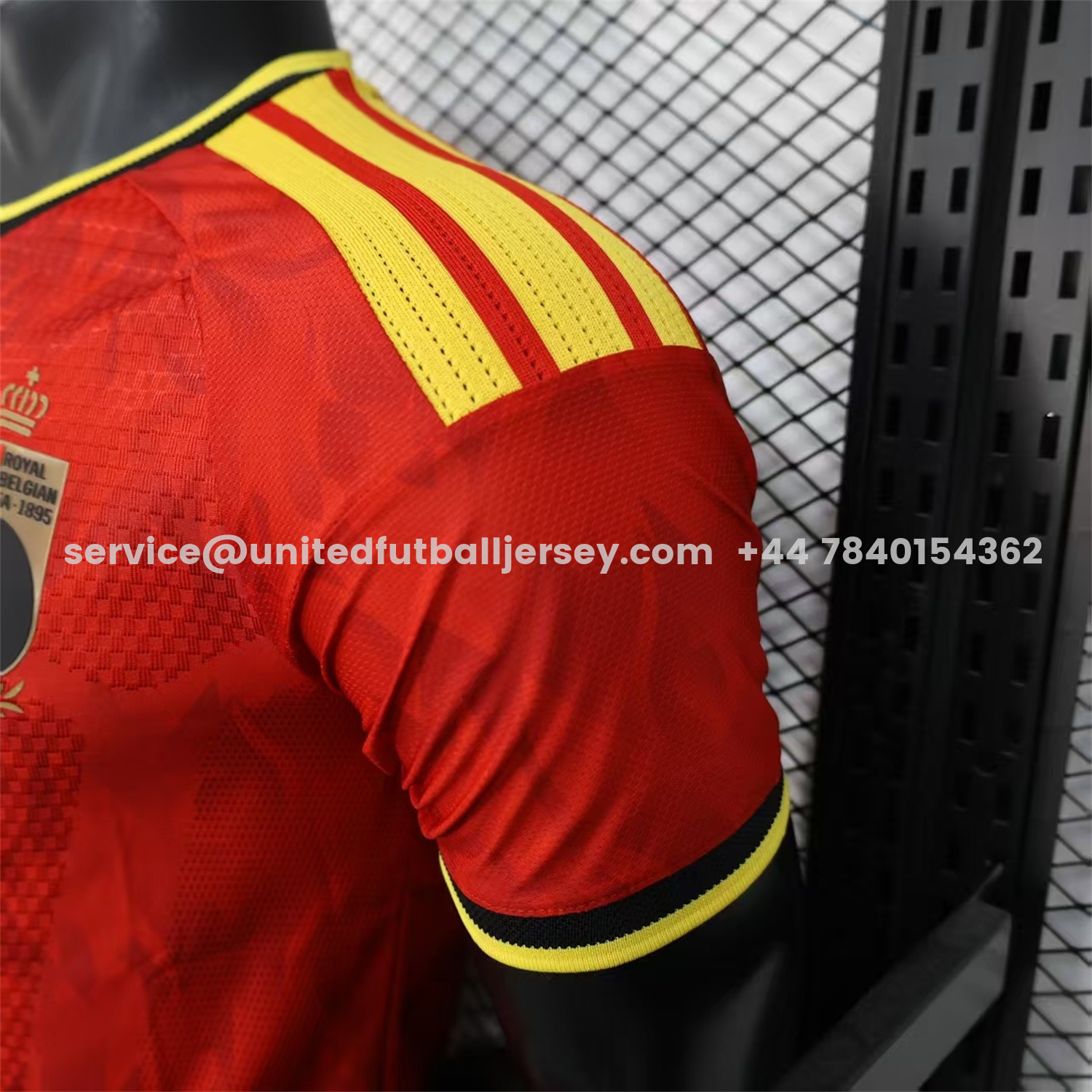 unitedfutballjersey-Belgium 2026 Home Jersey - Player Version
