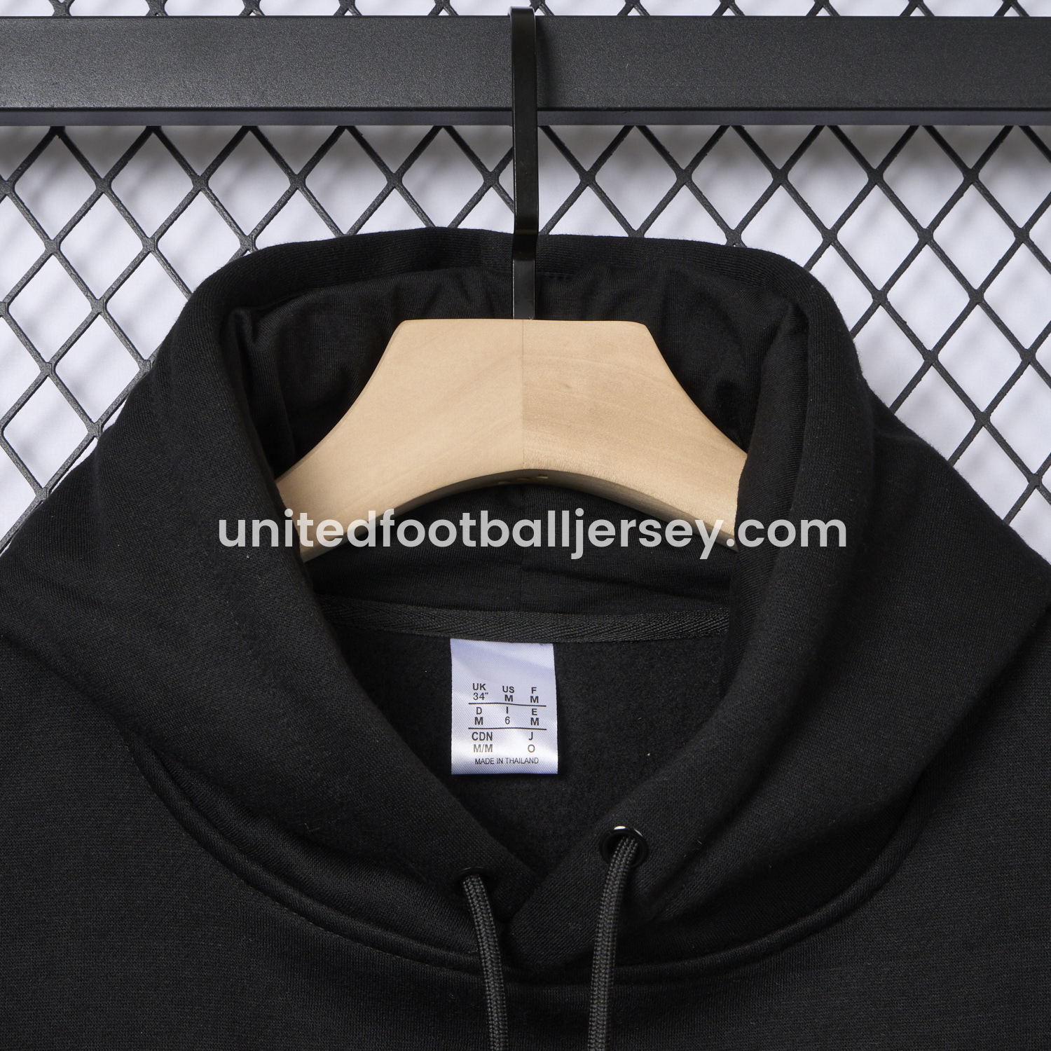 unitedfutballjersey-Barcelona x Travis Scott Black Unisex Pullover Hoodie
