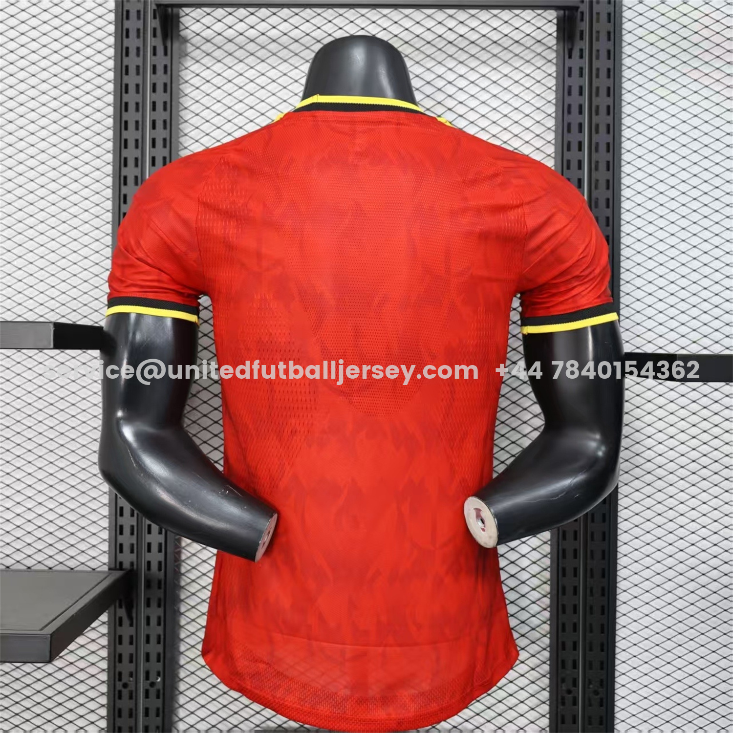 unitedfutballjersey-Belgium 2026 Home Jersey - Player Version