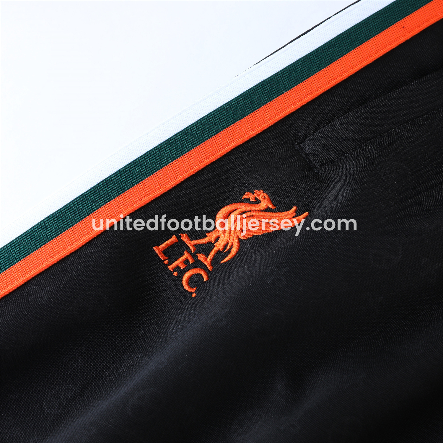 unitedfutballjersey-Liver.pool 24-25 Jacket Training Tracksuit - Black