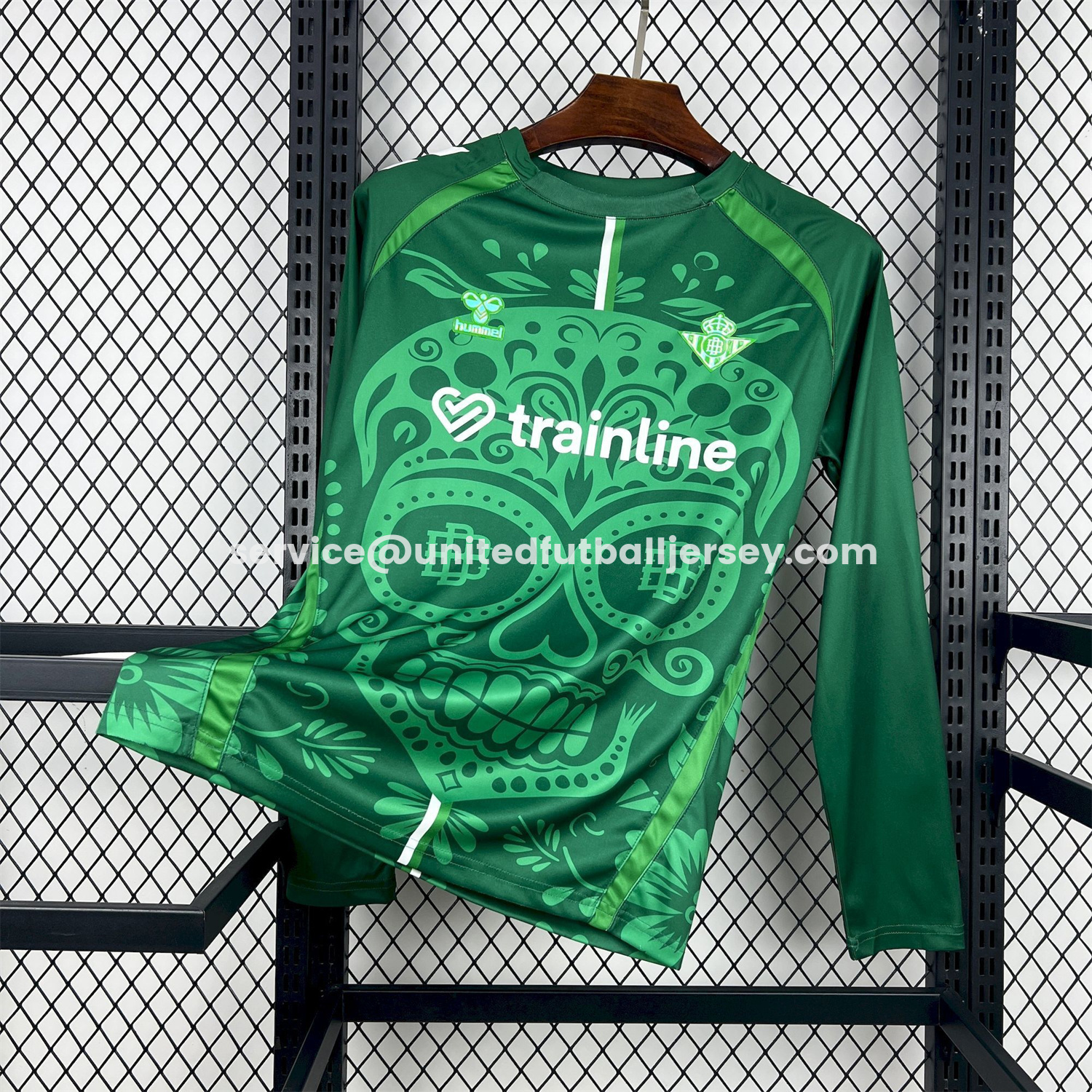 unitedfutballjersey-Real Betis 25-26 El Día de Muertos Special Long Sleeves Jersey - Fans Version