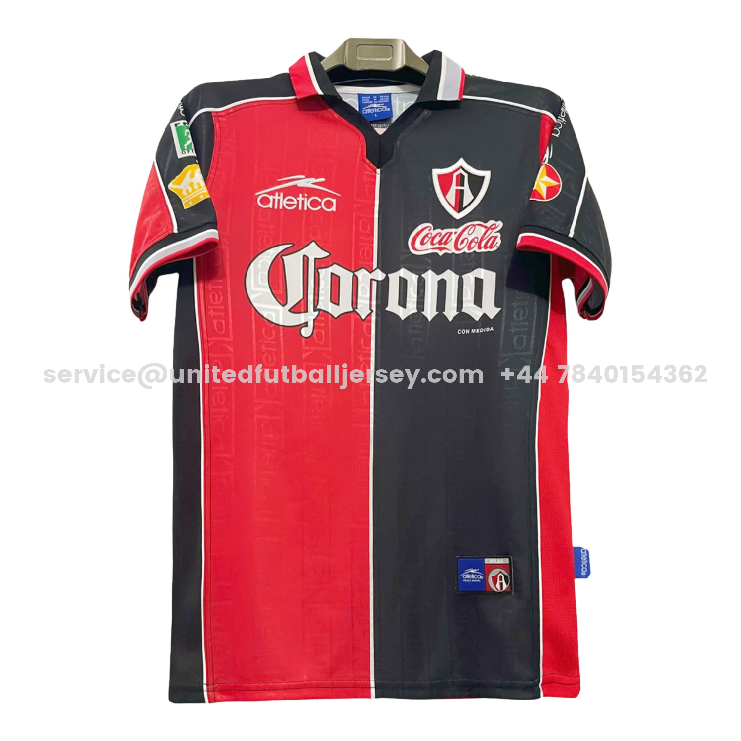 unitedfutballjersey-Retro Atlas FC 1999-00 Home Jersey