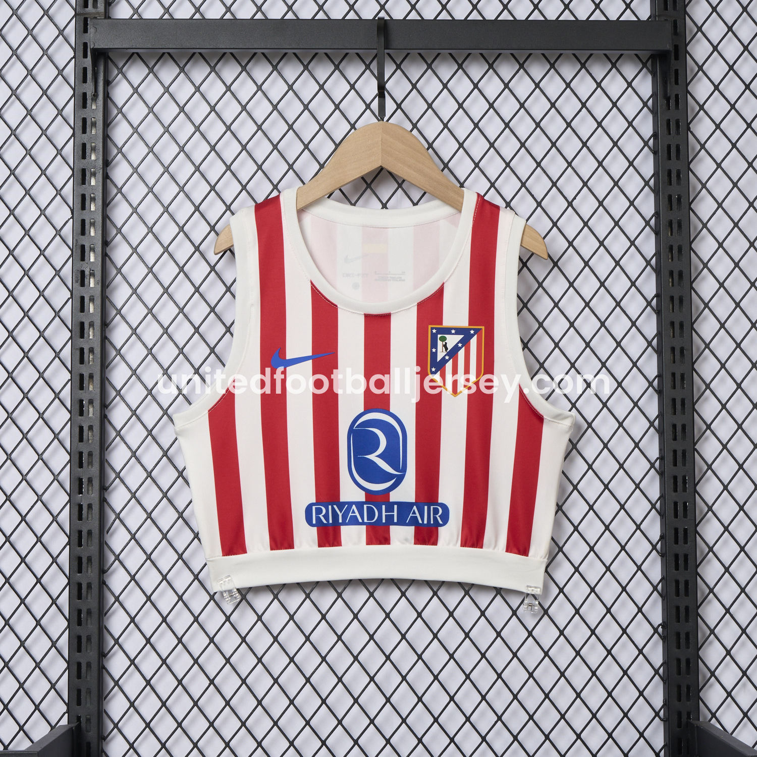 unitedfutballjersey-Women's Atletico Madrid 25-26 Home Yoga Vest