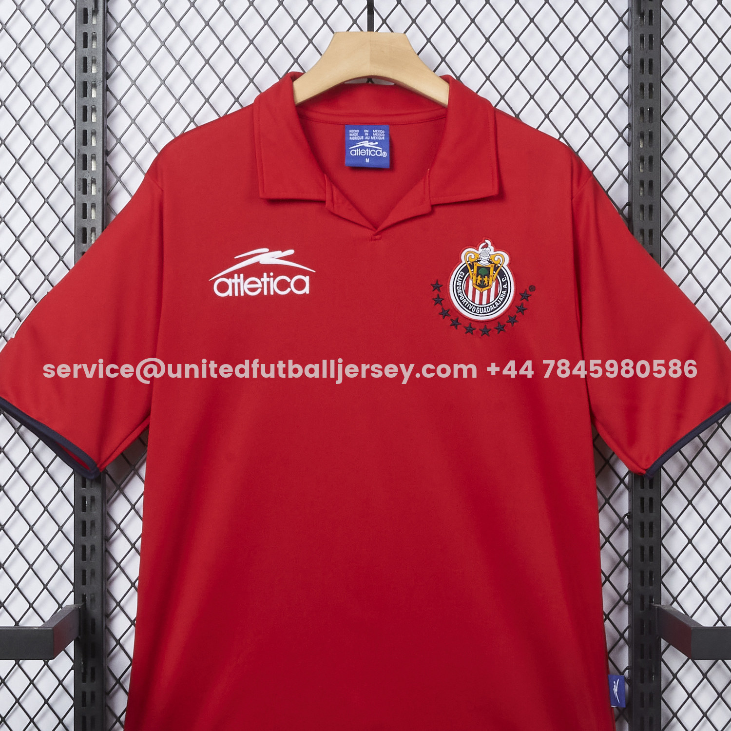 unitedfutballjersey-Retro Chivas de Guadalajara 2003-04 Third Red Jersey
