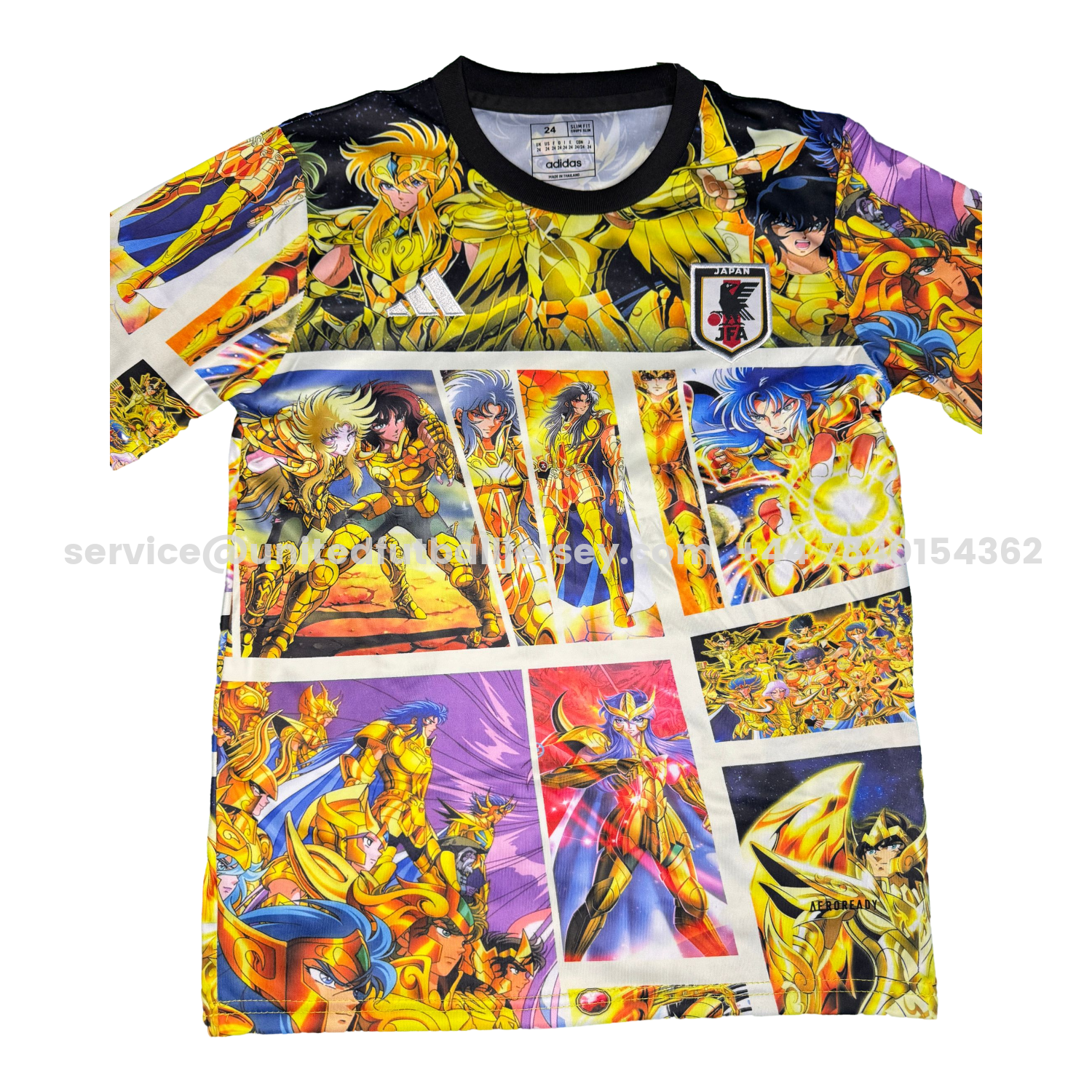 unitedfutballjersey-Japan 25-26 Saint Seiya Yellow Special Kids Kit