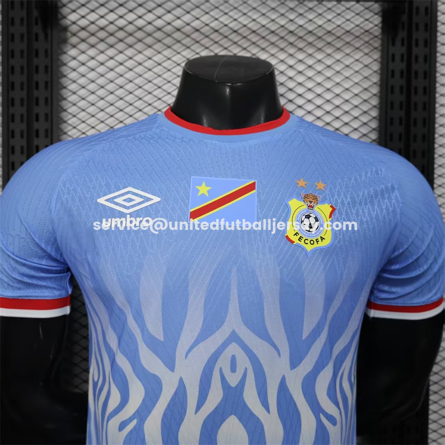 unitedfutballjersey-Congo 2026 Home Blue Jersey - Player Version