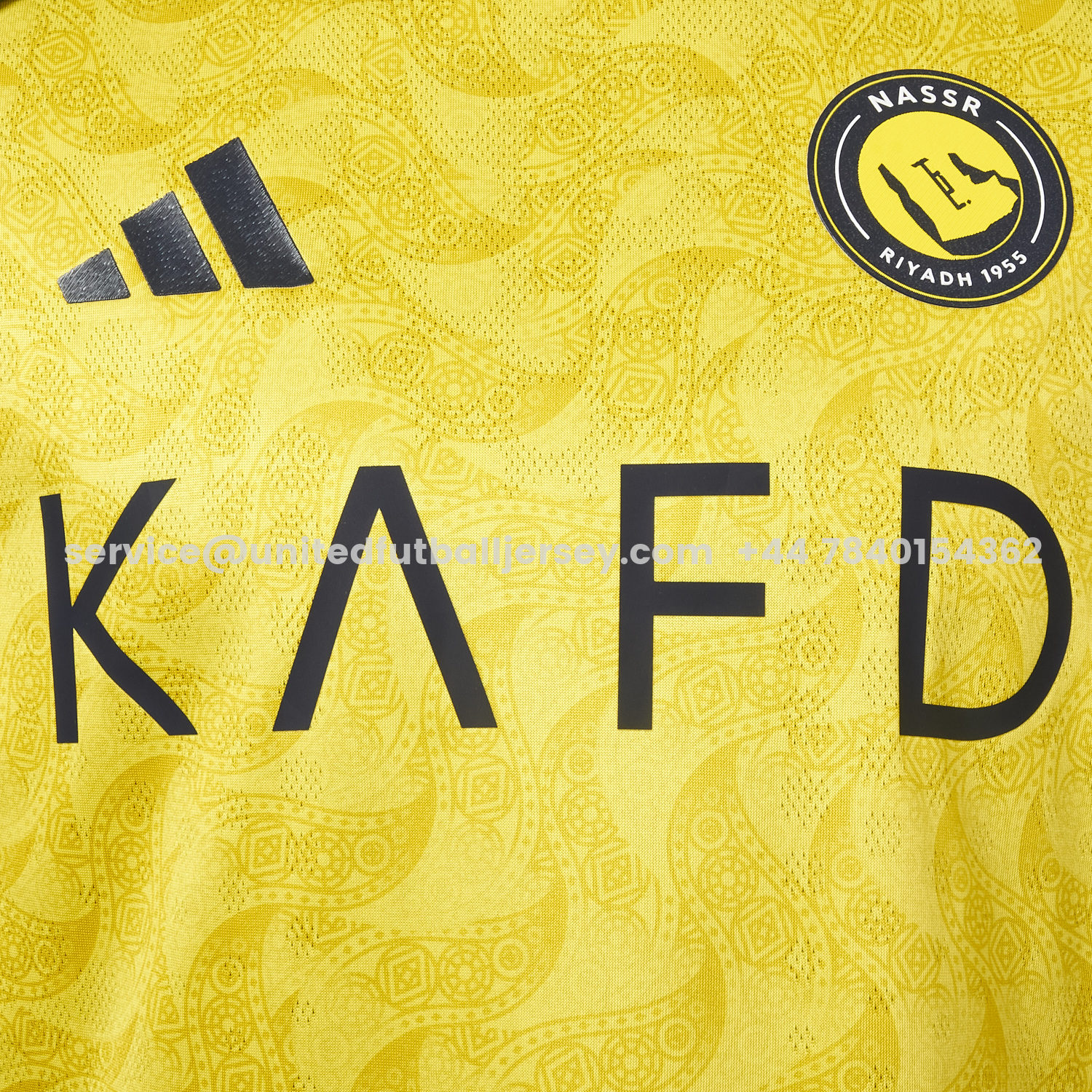 unitedfutballjersey-Al Nassr Riyadh Victory 25-26 Home Jersey - Player Version