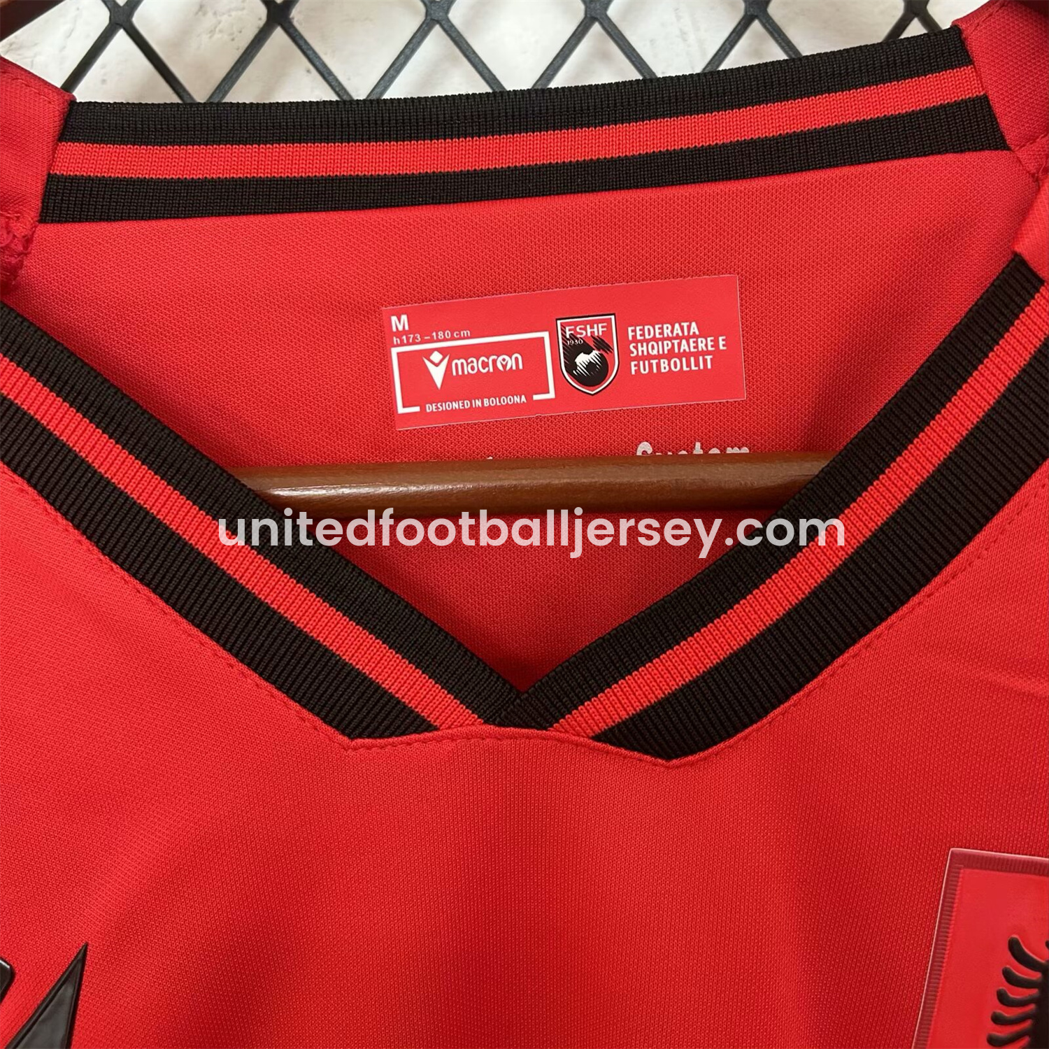unitedfutballjersey-Albania 25-26 Home Jersey - Fans Version