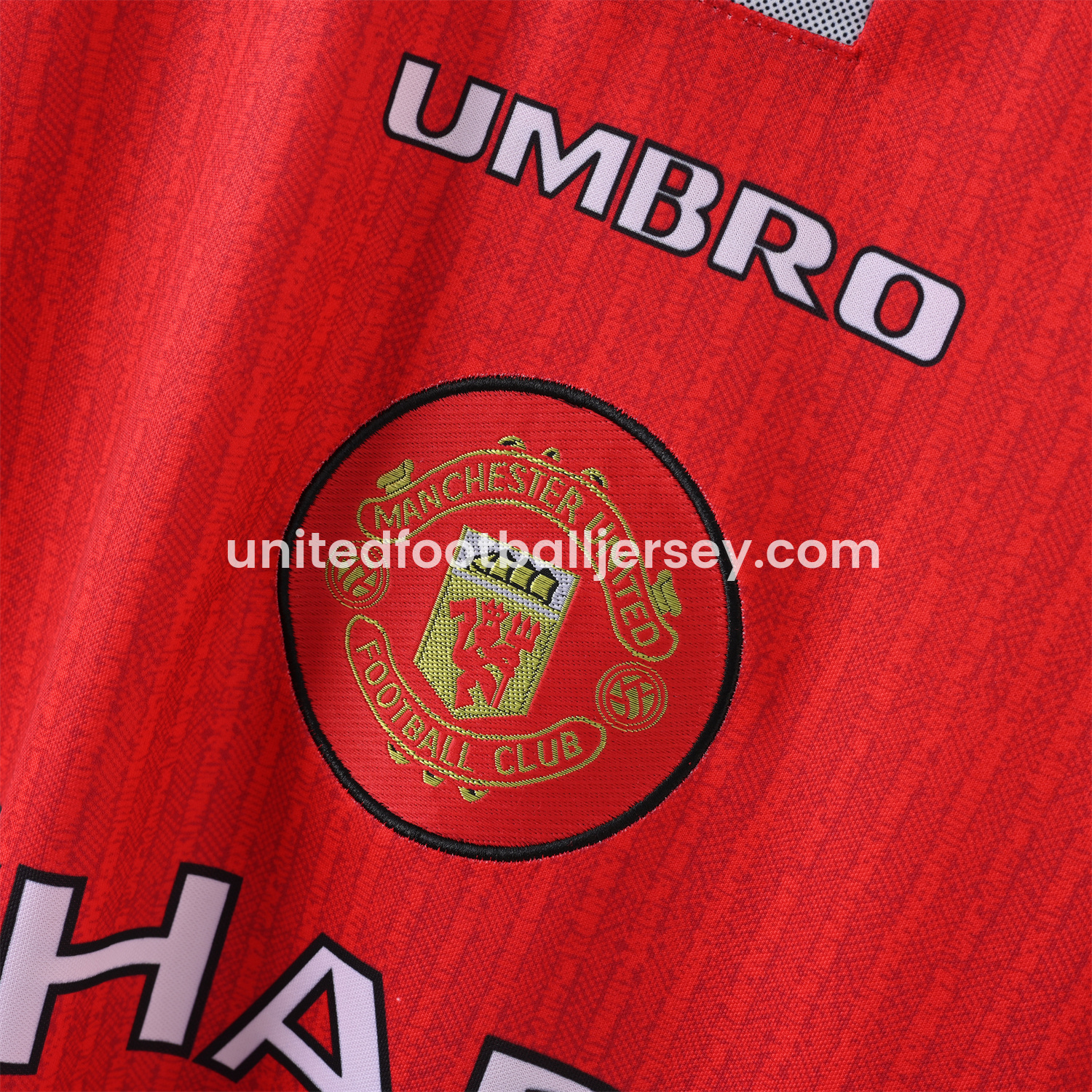 unitedfutballjersey-Retro Manchester United 96-97 Home Jersey
