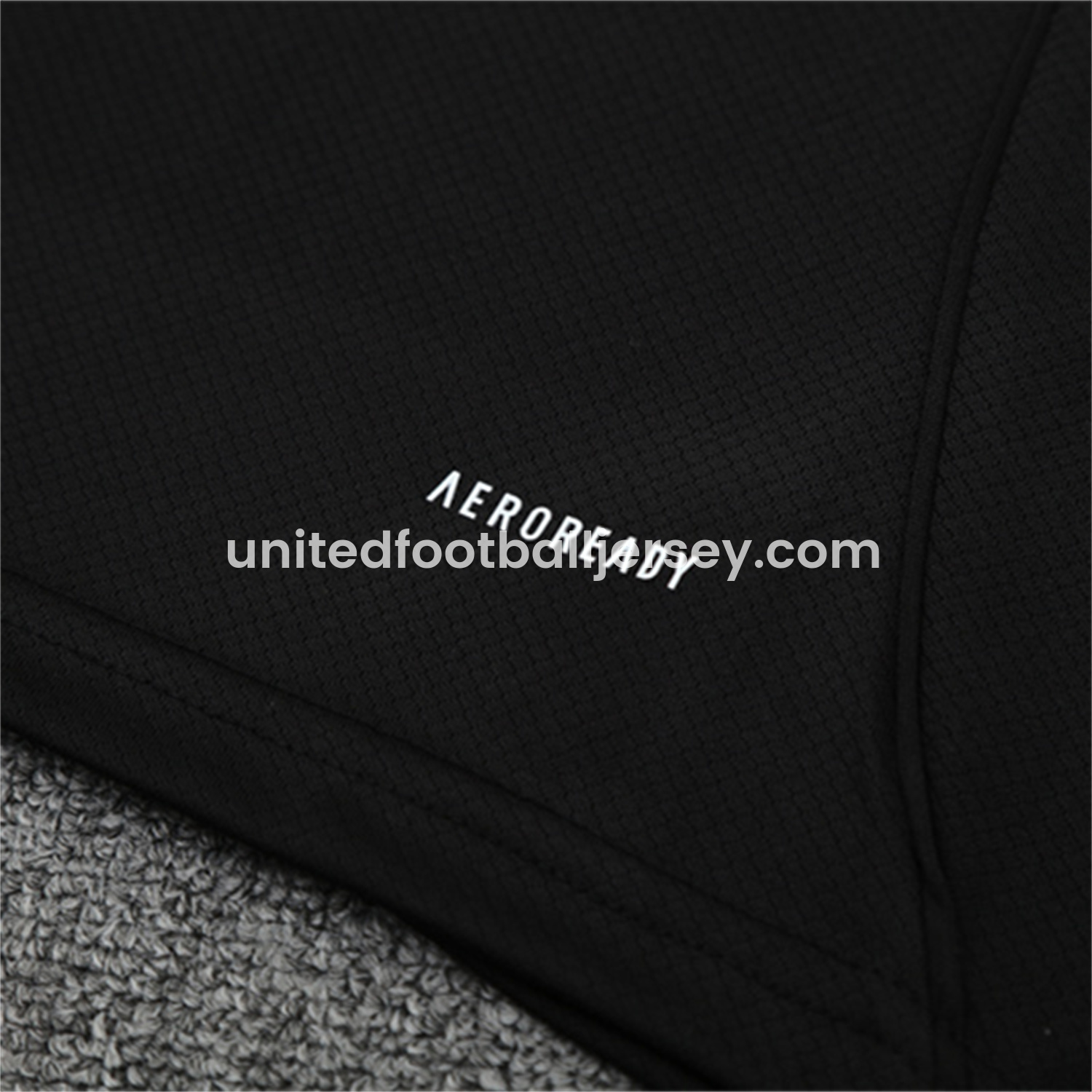 unitedfutballjersey-Manchester United 25-26 Short-Sleeve Training Set - Black Top & Black shorts