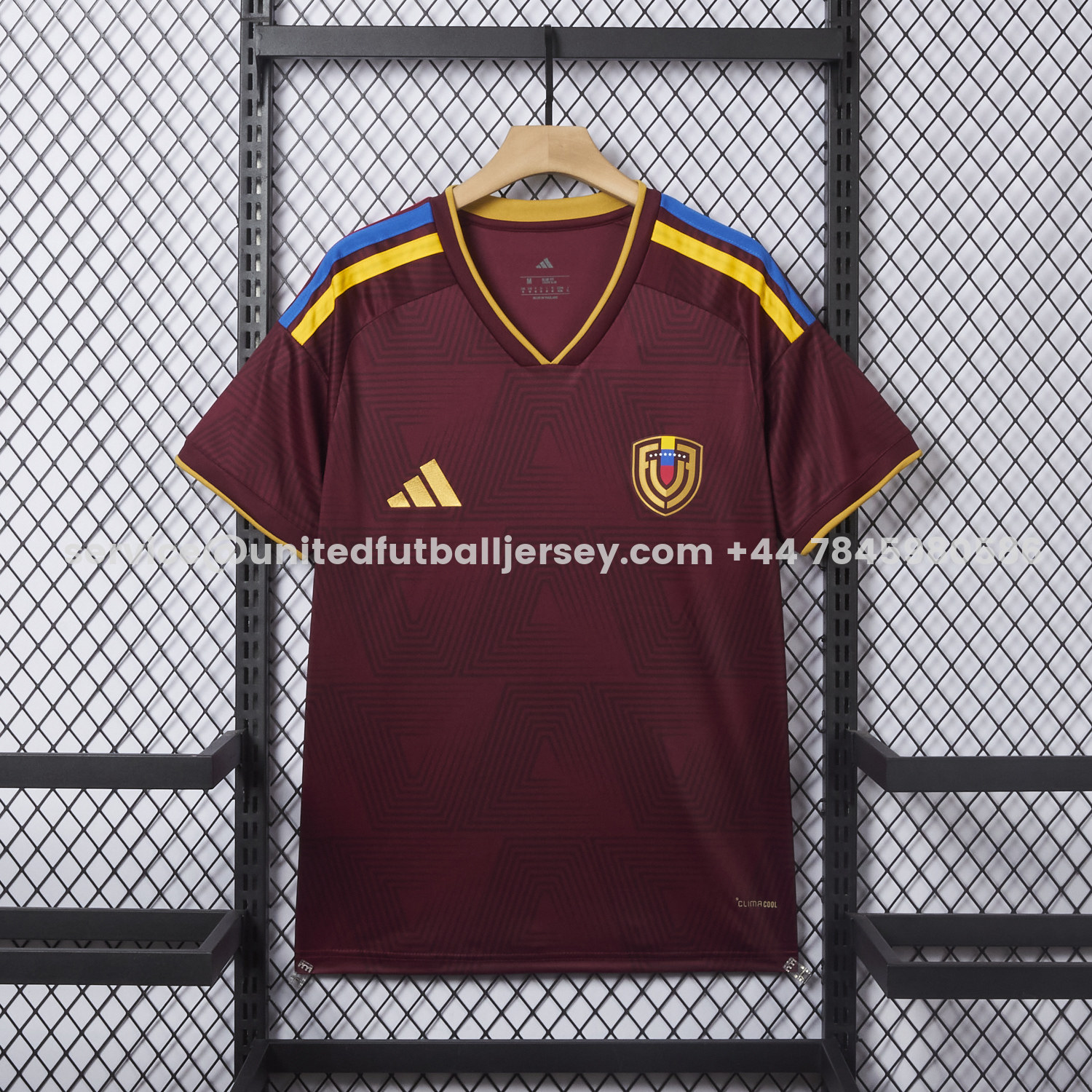 unitedfutballjersey-Venezuela 2026 Home Jersey - Fans Version