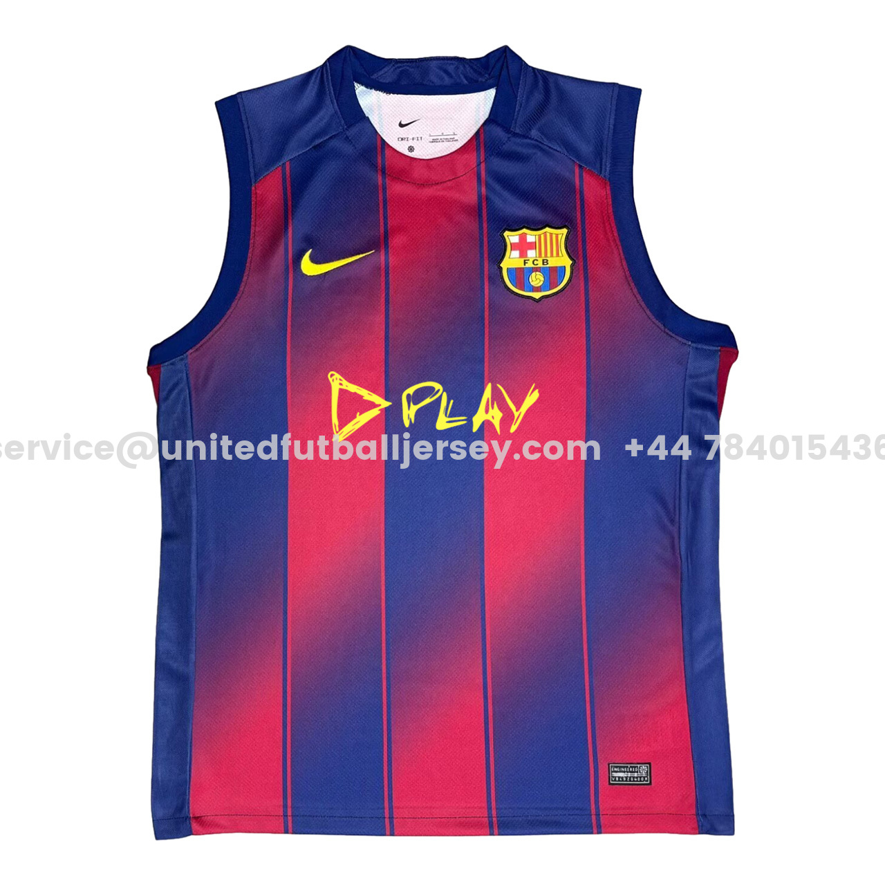 unitedfutballjersey-Barcelona 25-26 Ed Sheeran Home Special Vest