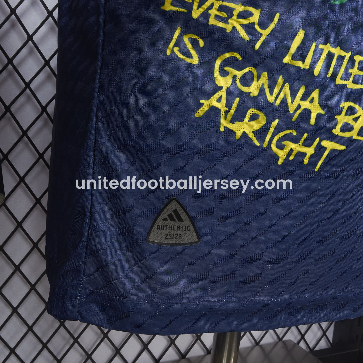 unitedfutballjersey-Ajax x B-O-B Marly 2025-26 40th Blue Special Edition Jersey - Player Version