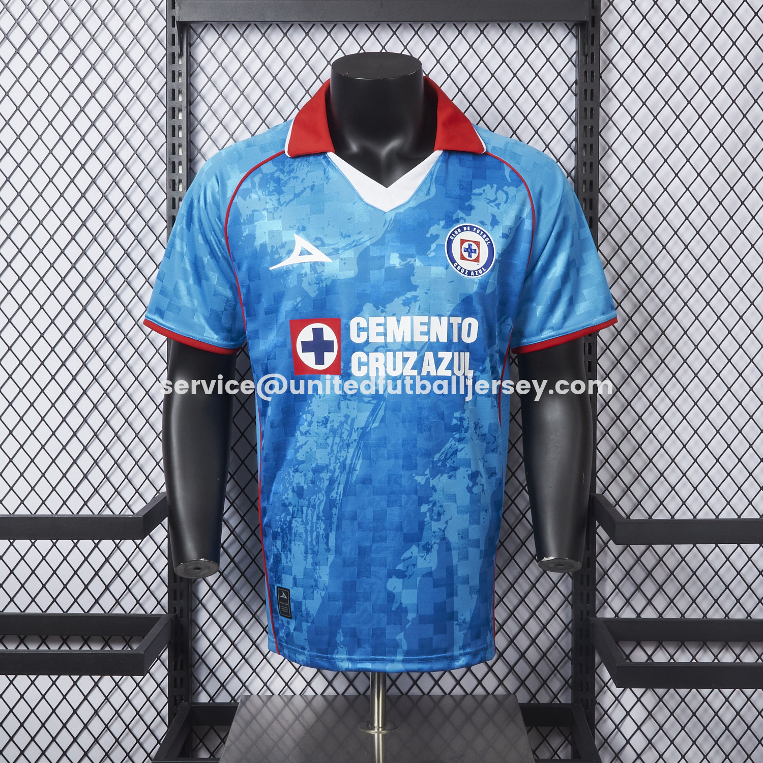 unitedfutballjersey-Cruz Azul 25-26 Home Intercontinental Jersey - Player Version