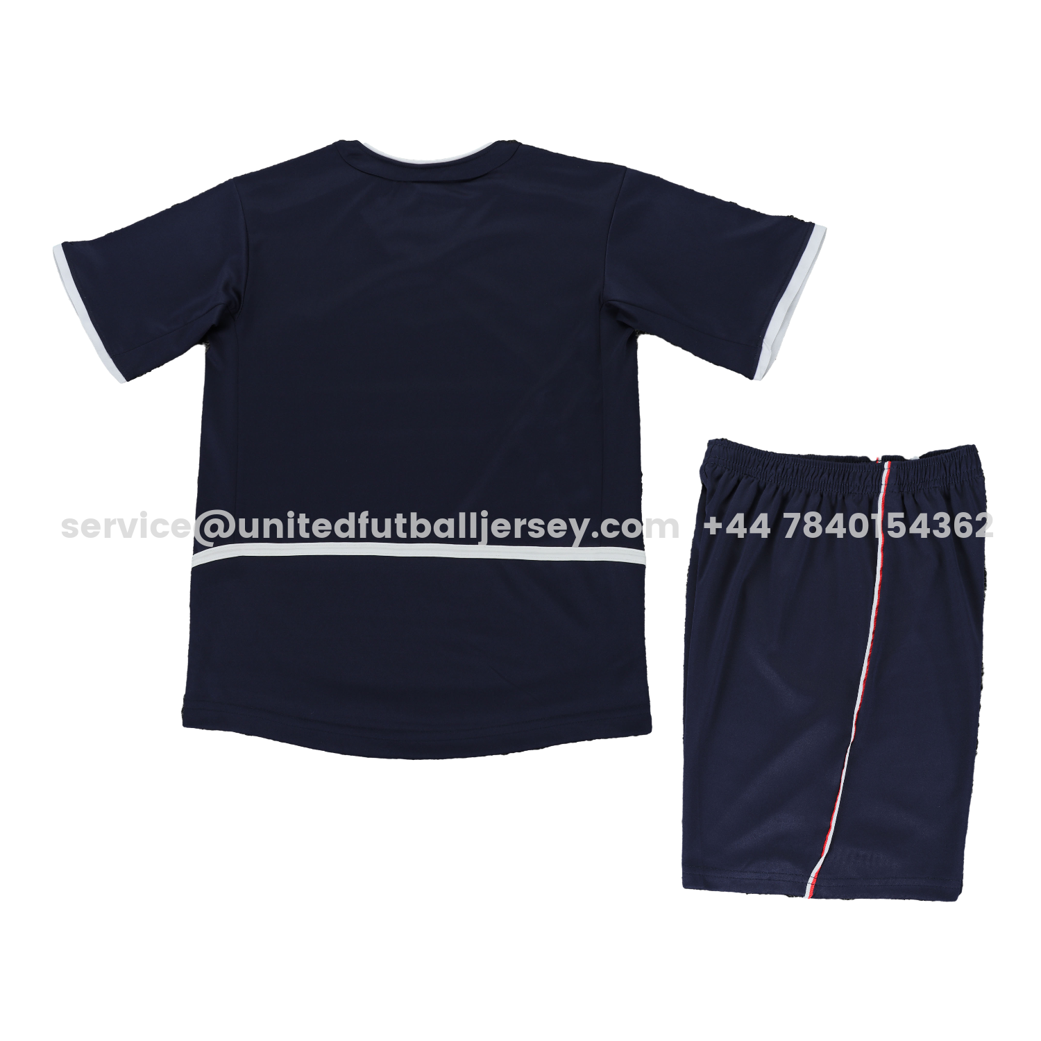 unitedfutballjersey-Retro Paris Saint-Germain PSG 2002-03 Home Kids Kit