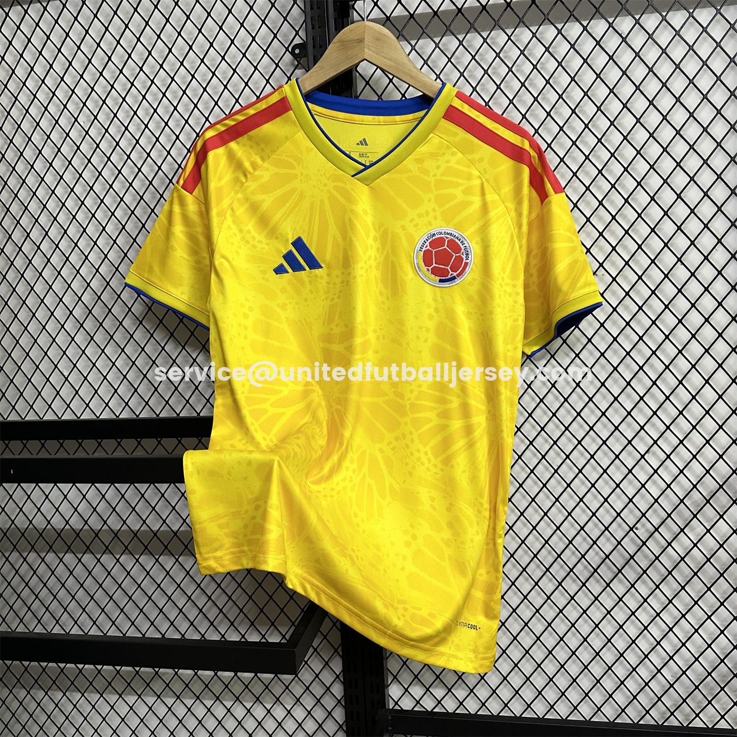 unitedfutballjersey-Colombia 2026 Home Jersey - Fans Version