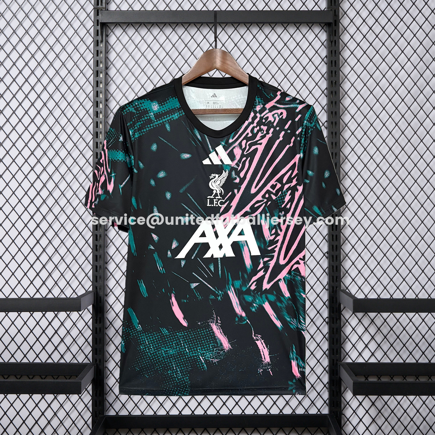 unitedfutballjersey-Liver.pool 25-26 Pre-Match Training Jersey - Fans Version