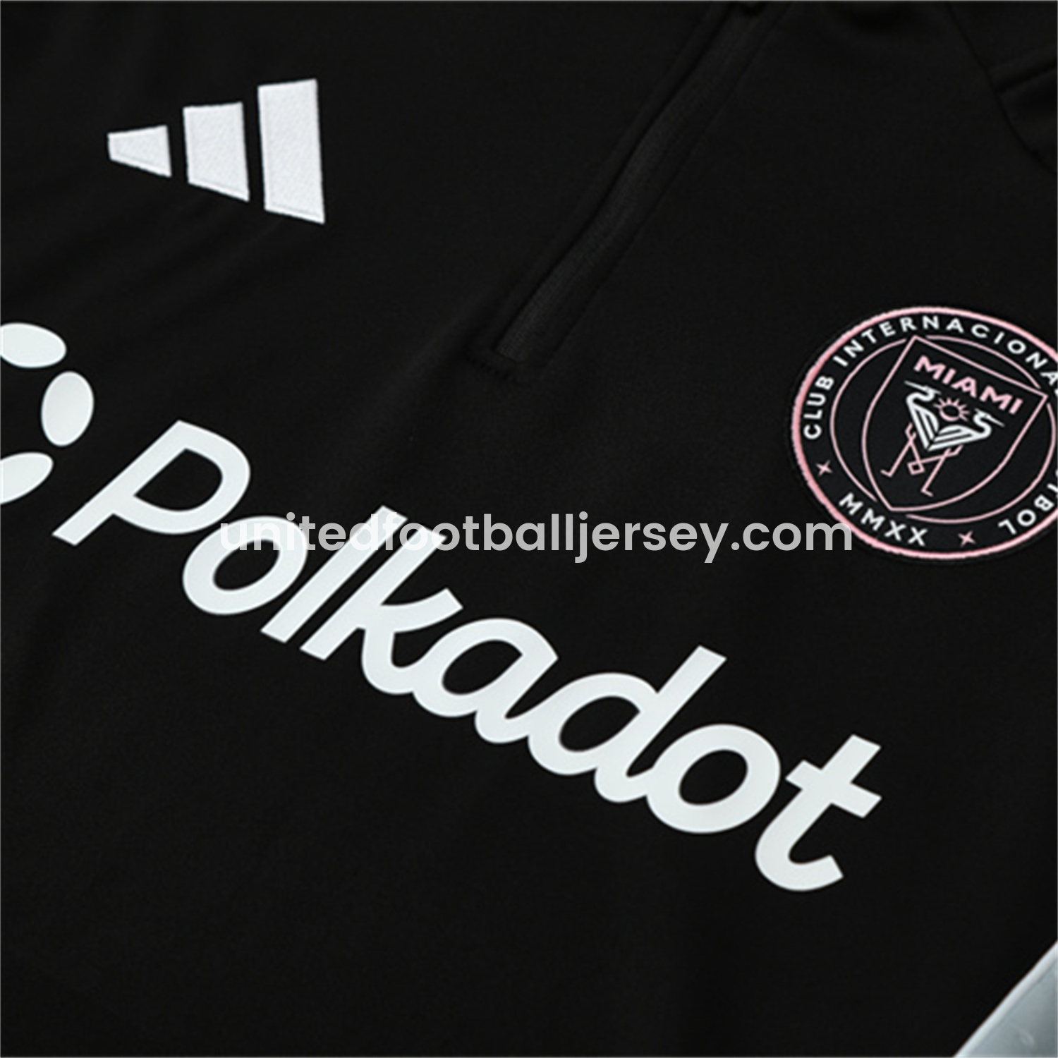 unitedfutballjersey-INT M.A.M 25-26 Kid Long Sleeves Training Set - Black Top & Black Pants