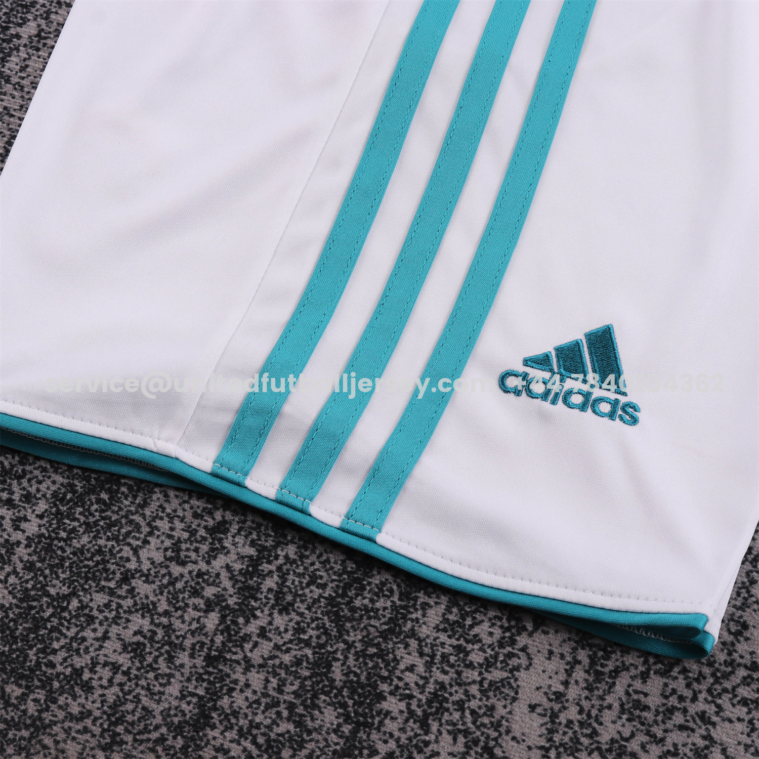 unitedfutballjersey-Retro Real Madrid 17-18 Home Long Sleeves Kids Kit