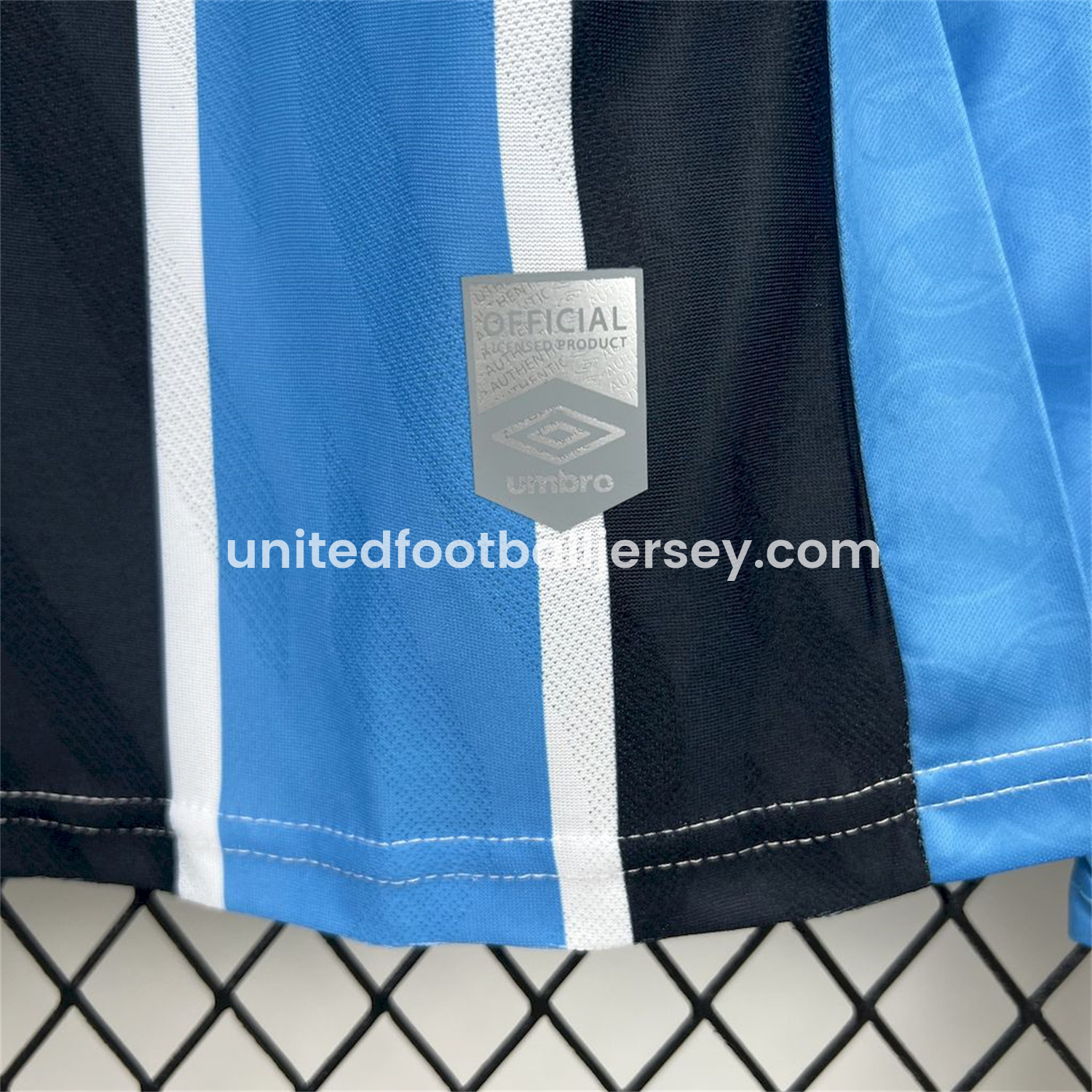 unitedfutballjersey-Gremio 25-26 Home Long Sleeves Jersey with Sponsor - Fans Version