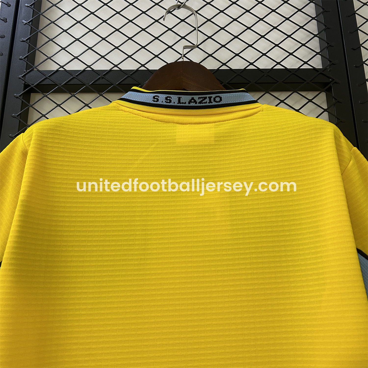 unitedfutballjersey-Retro Lazio 98-99 Yellow Away Jersey