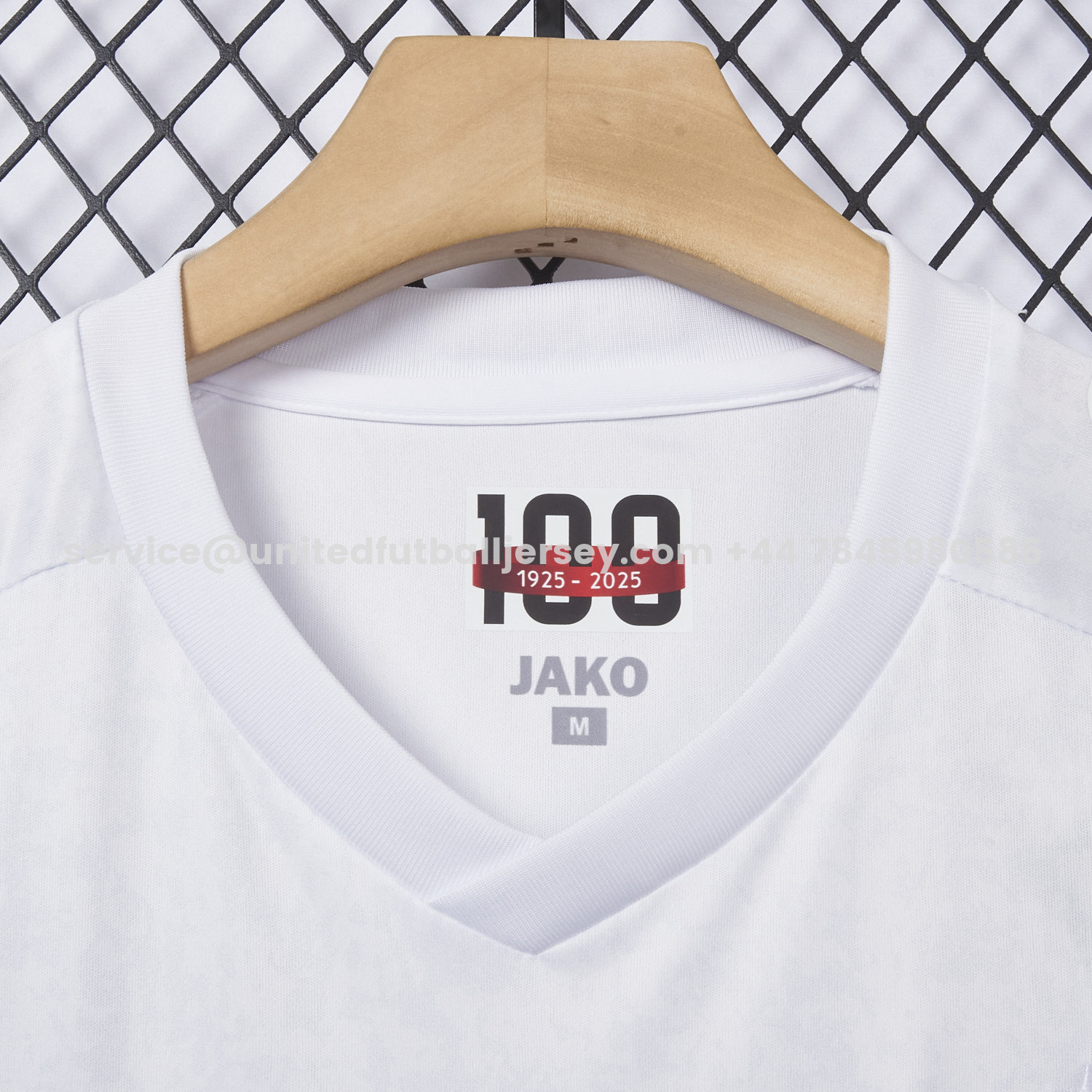 unitedfutballjersey-【Embroidered Team Badge】Stuttgart 25-26 100th Anniversary Jersey - Fans Version