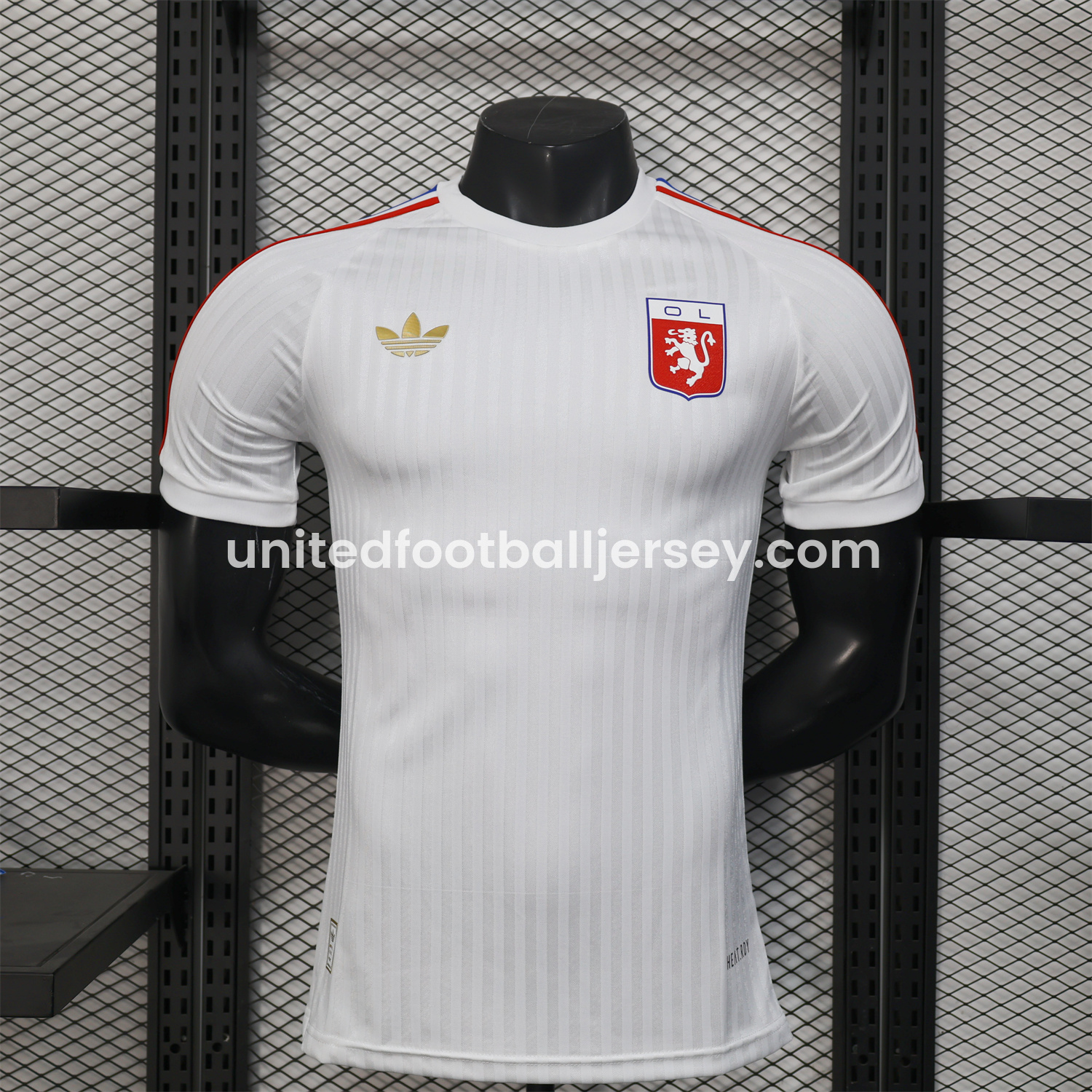 unitedfutballjersey-Lyon 25-26 75-Year Anniversary Jersey - Player Version