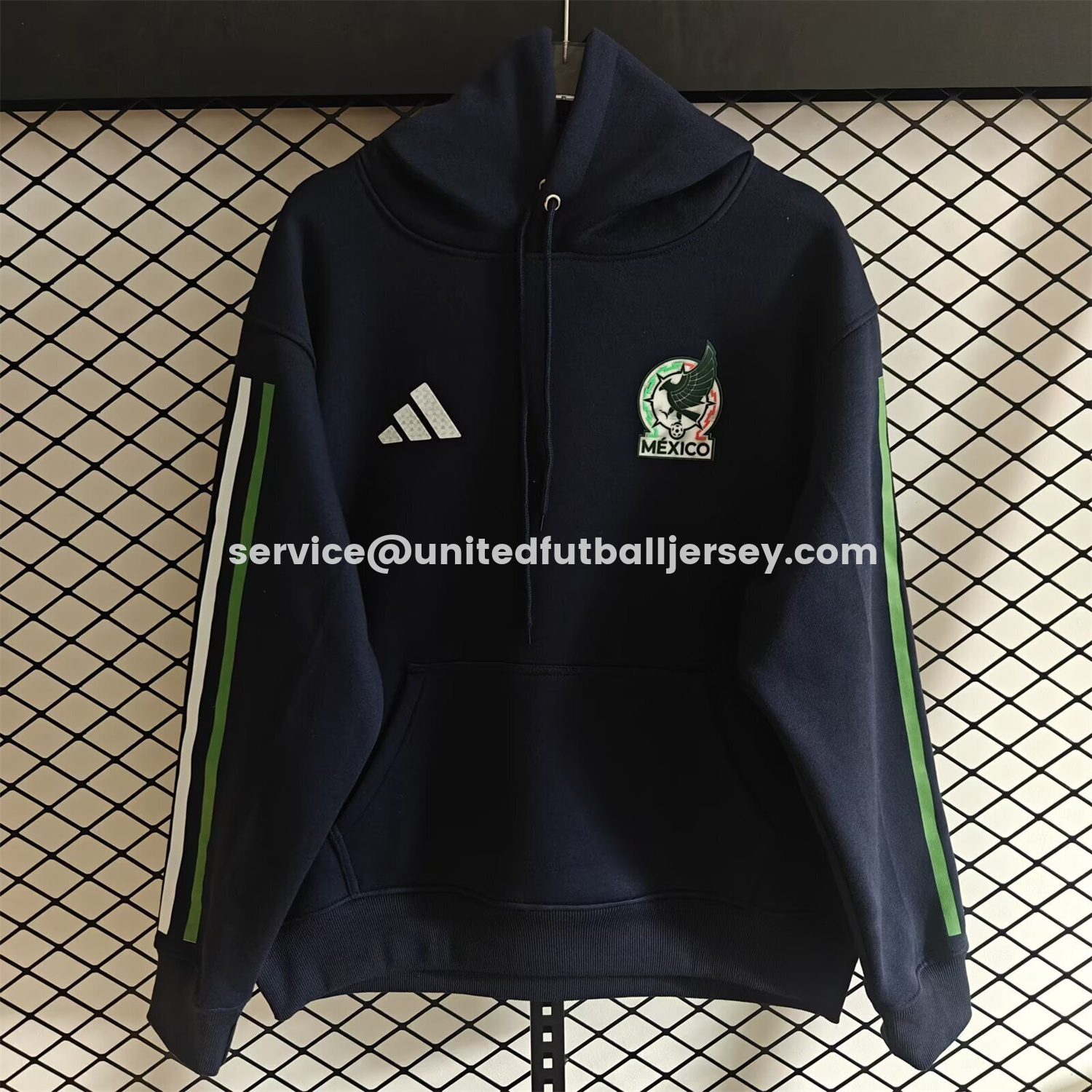 unitedfutballjersey-Mexico 2026 Away Unisex Pullover Hoodie