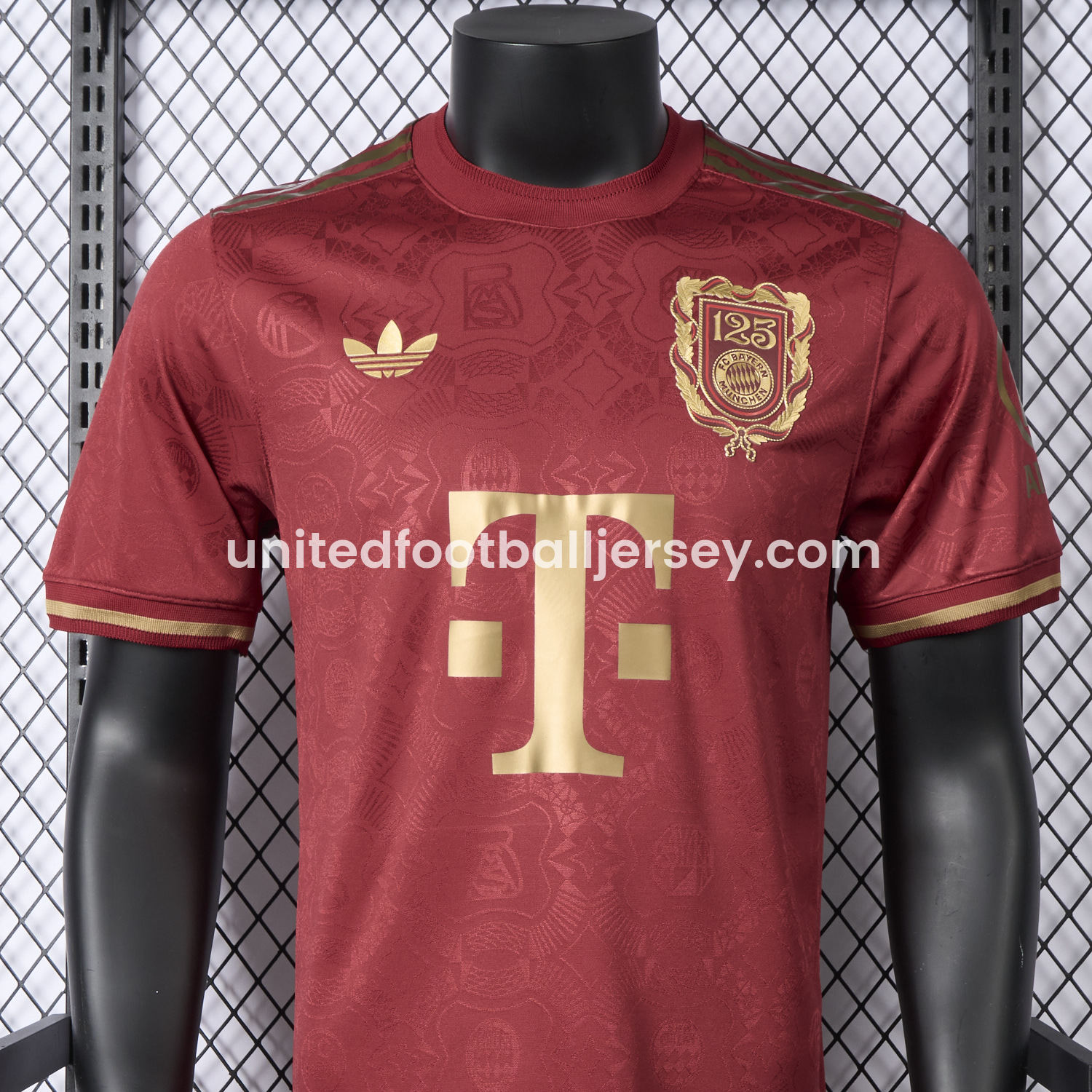 unitedfutballjersey-Bayern Munich 2025 125th Anniversary Jersey - Player Version