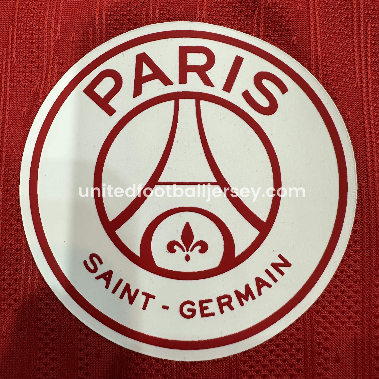 unitedfutballjersey-Paris Saint-Germain PSG X JD 24-25 Red Special Edition Jersey - Player Version