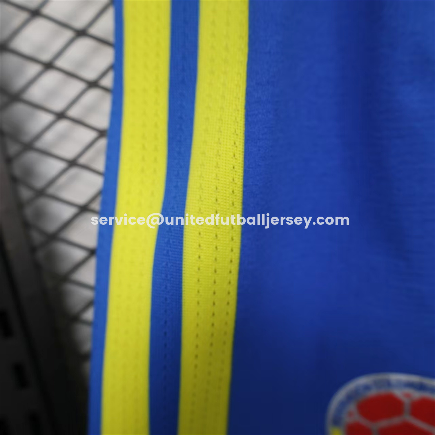 unitedfutballjersey-Colombia 2026 Blue Shorts - Player Version