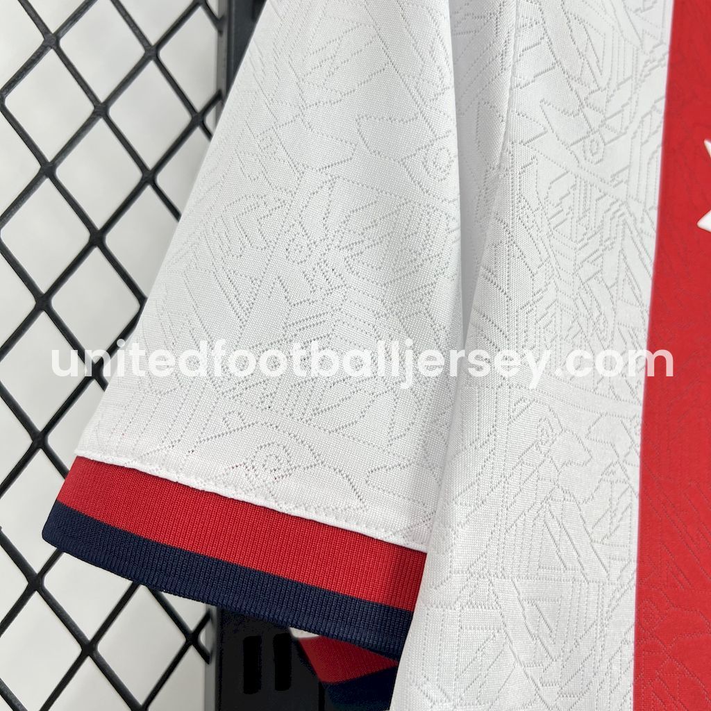 unitedfutballjersey-San Lorenzo 25-26 Away Unsponsored Jersey - Fans Version