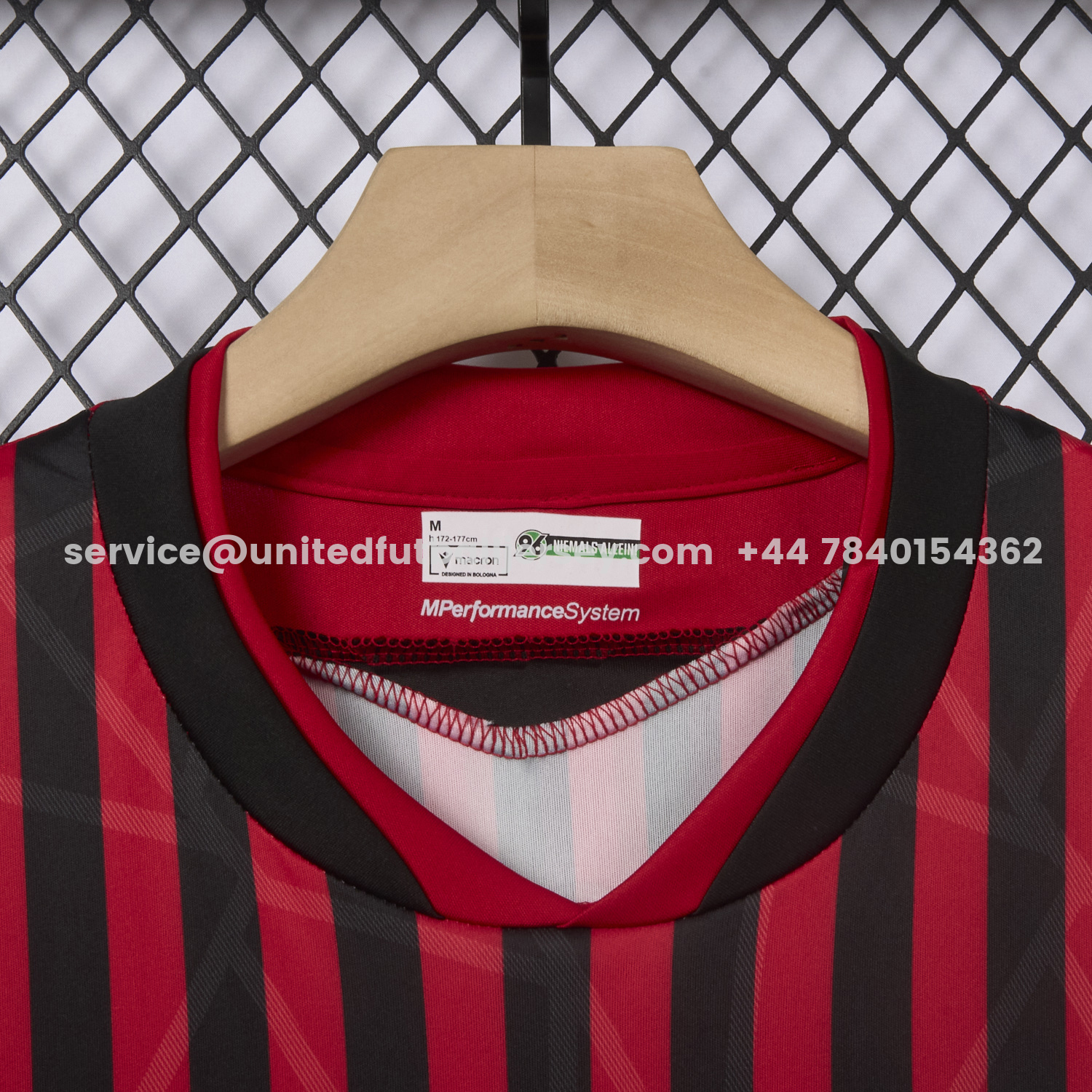 unitedfutballjersey-Hannover 96 25-26 Home Jersey - Fans Version