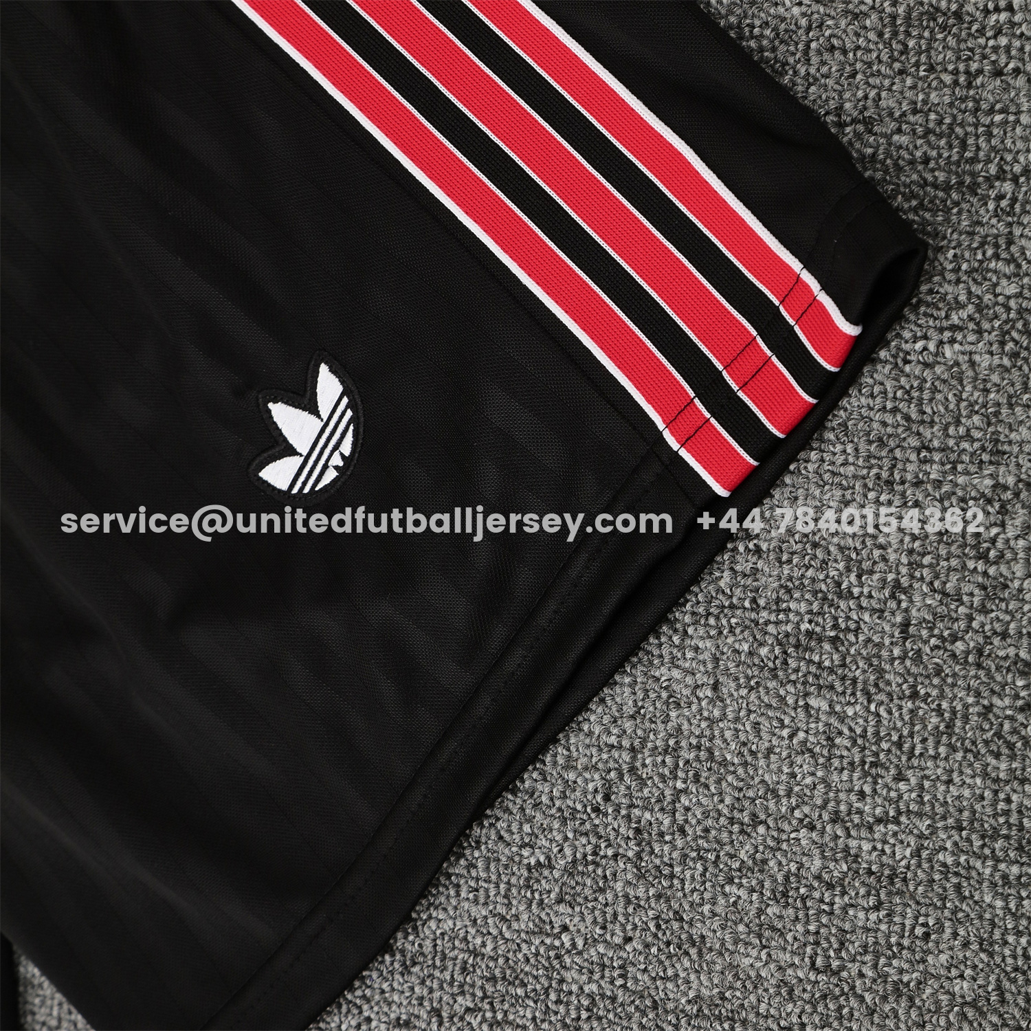 unitedfutballjersey-Flamengo 25-26 Short-Sleeve Training Set - Red Vest & Black Shorts