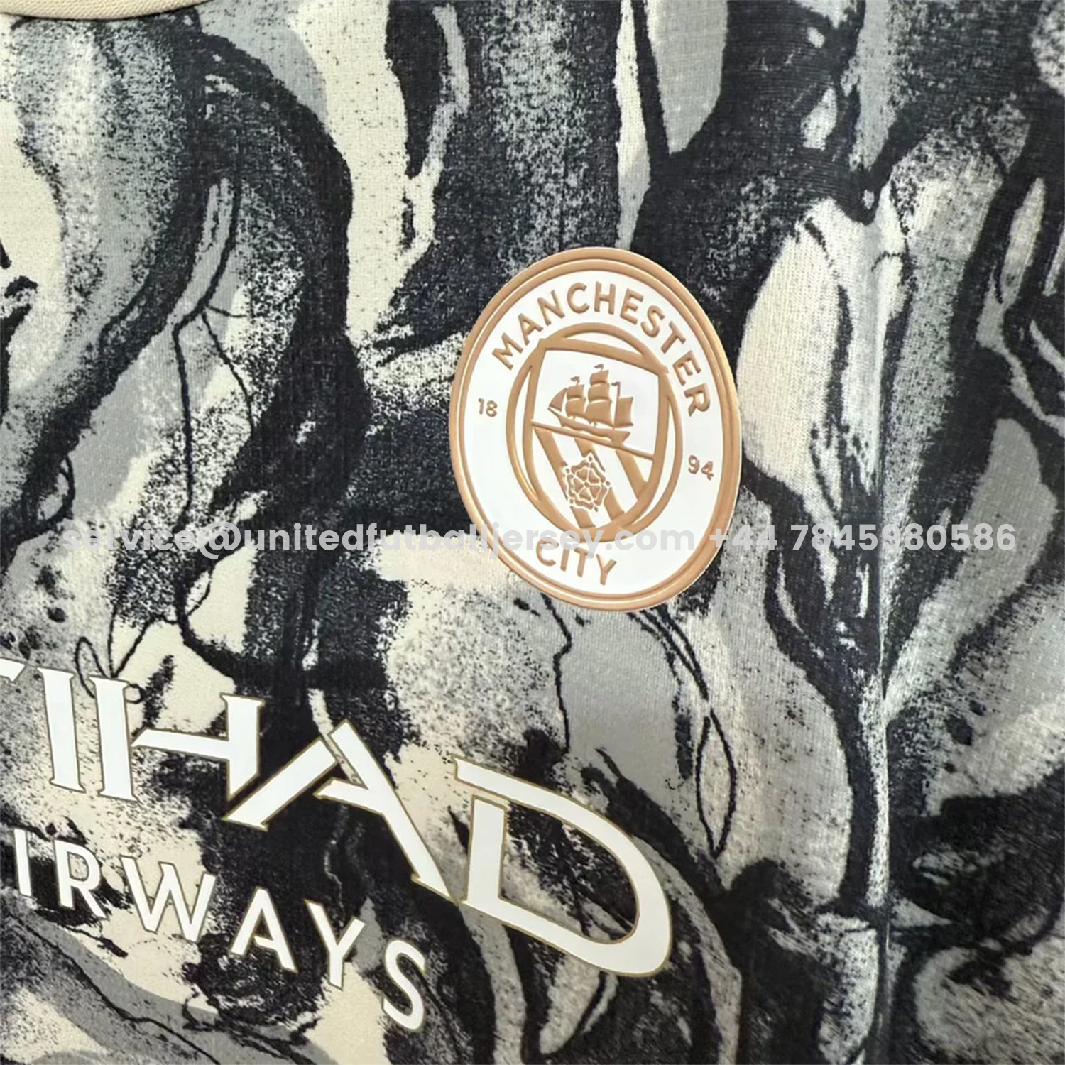 unitedfutballjersey-Manchester City 25-26 Year of the Horse Ink Painting Special Kids Kit