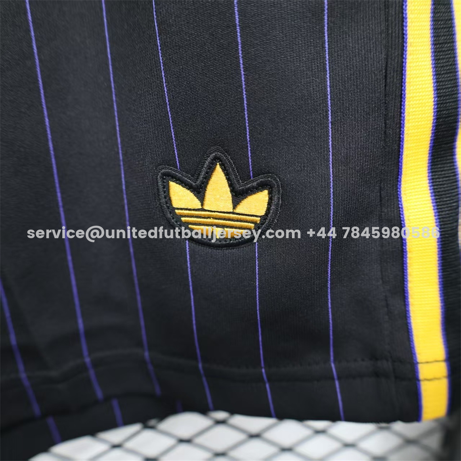 unitedfutballjersey-Manchester United 25-26 Trefoil Black Travel Shorts - Player Version