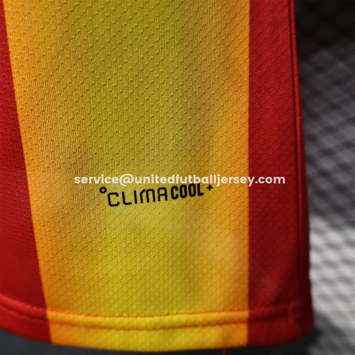 unitedfutballjersey-Spain 2026 Red And Yellow Stripes Special Jersey - Player Version