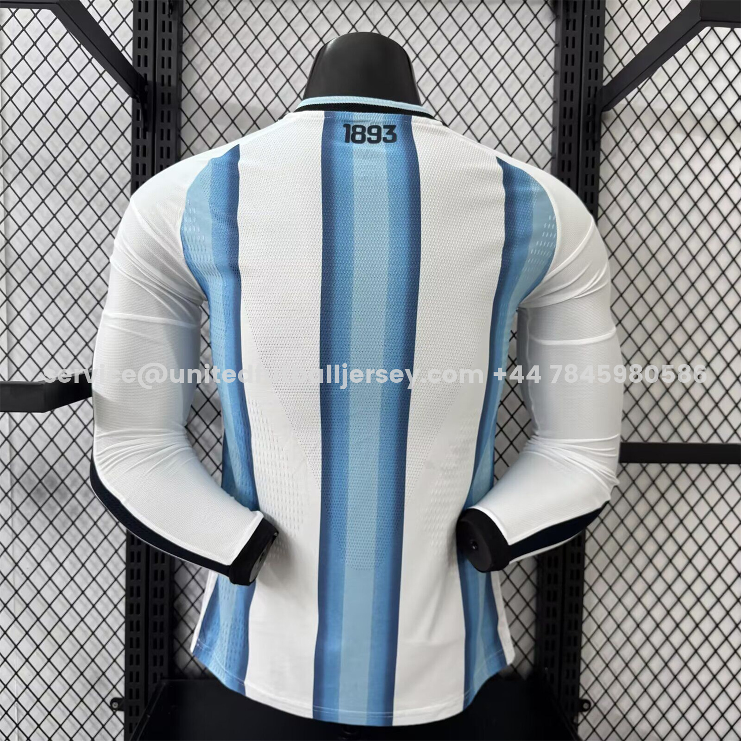 unitedfutballjersey-Argentina 2026 Home Long Sleeves Jersey - Player Version