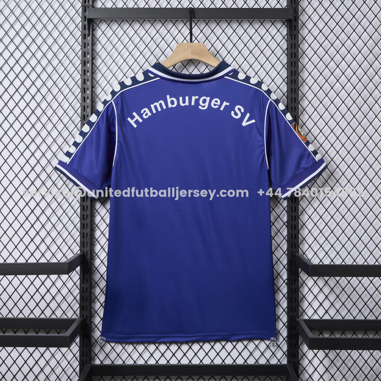 unitedfutballjersey-Retro Hamburger SV 2000-01 Away Blue Jersey