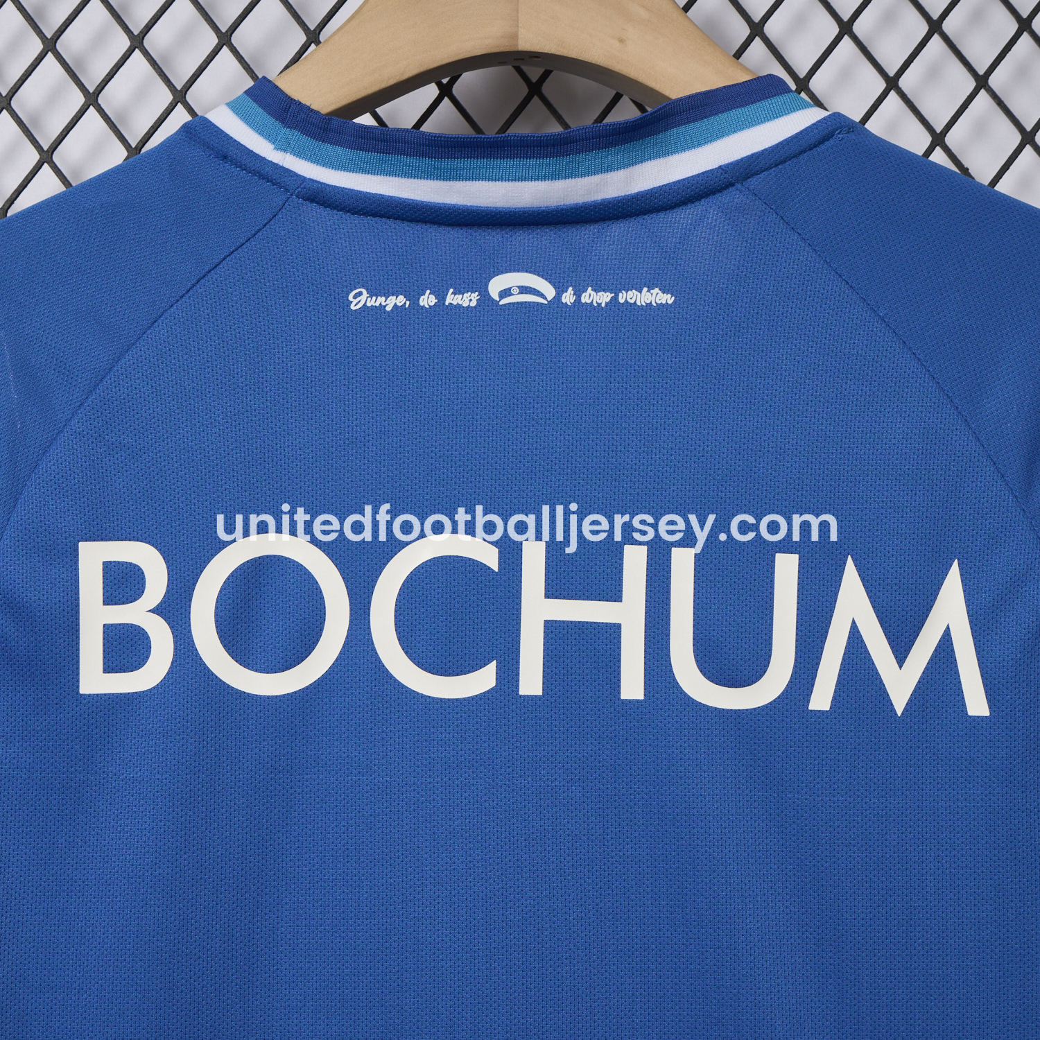 unitedfutballjersey-Bochum 24-25 White Slanted Stripe Special Jersey with Sponsors - Fans Version